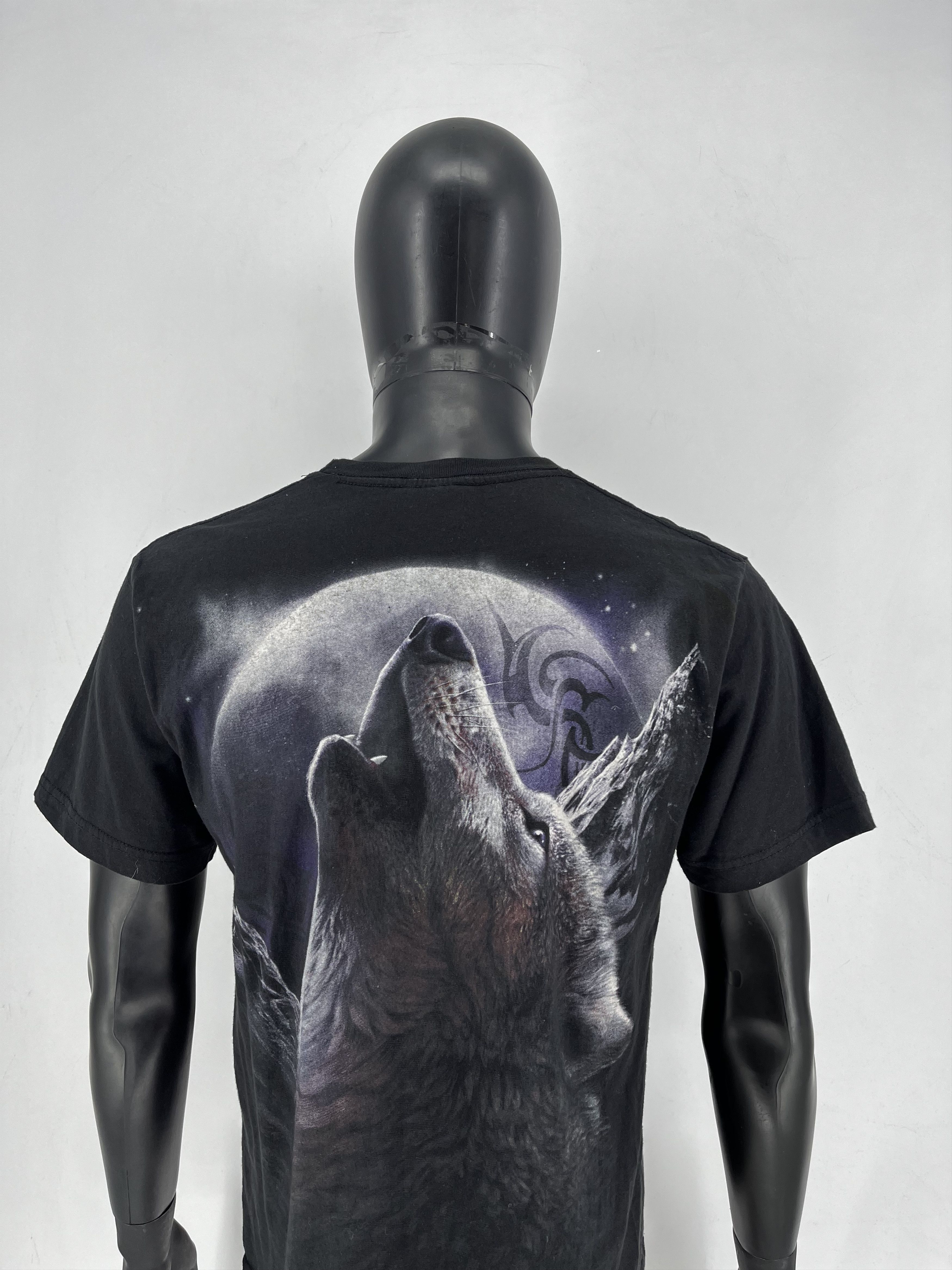Other Vintage 90s Wolf Face Boxy Fit Tee Toys Rock Spiral Size M Size US M / EU 48-50 / 2 - 9 Thumbnail