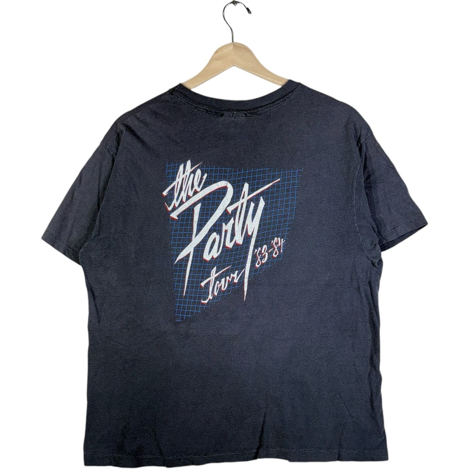 Hanes Vintage Eddie Money The Party Tour Concert 80s Tee XL Size US XL / EU 56 / 4 - 5 Thumbnail