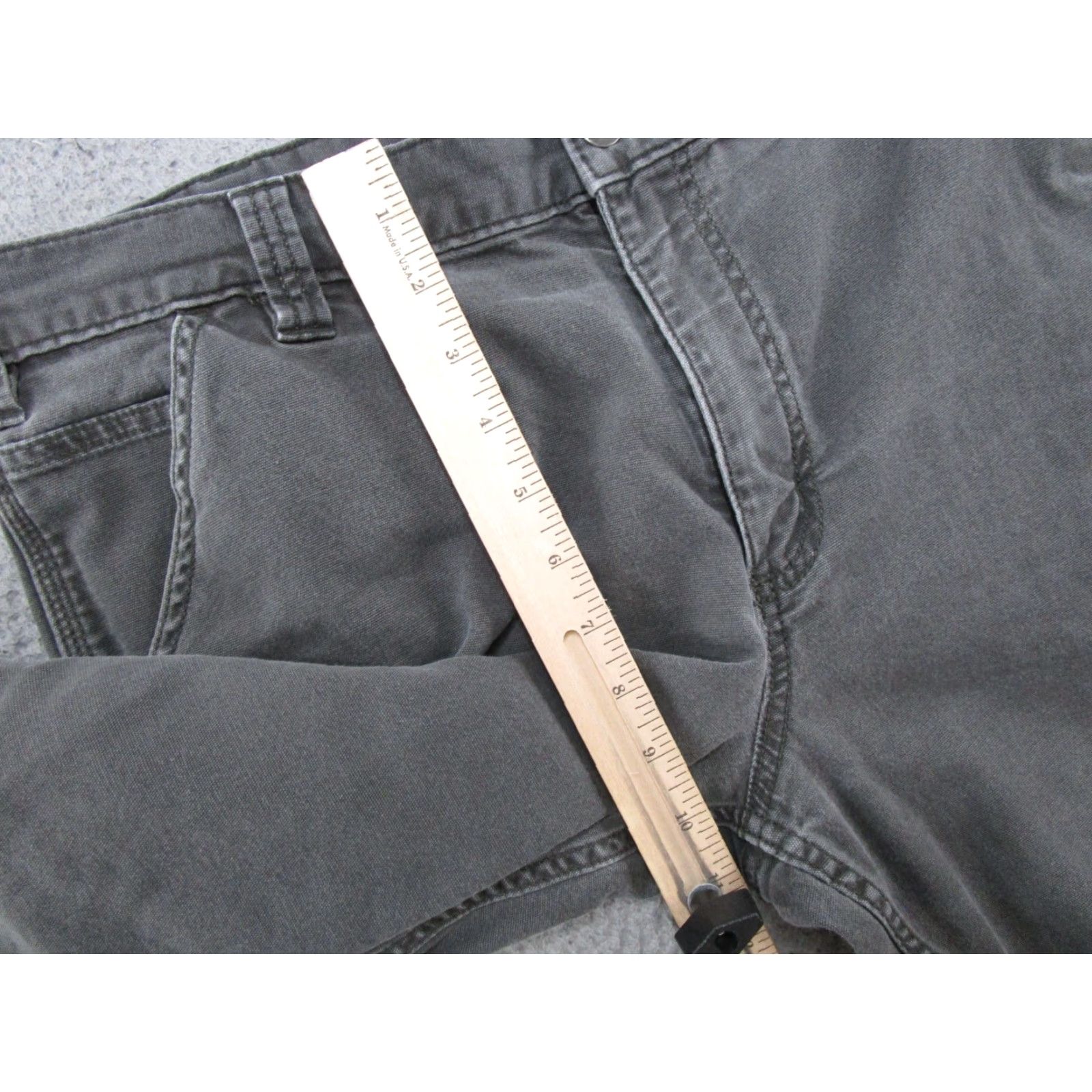 Carhartt Carhartt Pants Gray Men’s 36x30 Relaxed Fit Work Canvas Carpenter 5-Pocket, Button Zip, Straight Leg, 102291 306 Mens Size US 36 / EU 52 - 7 Thumbnail