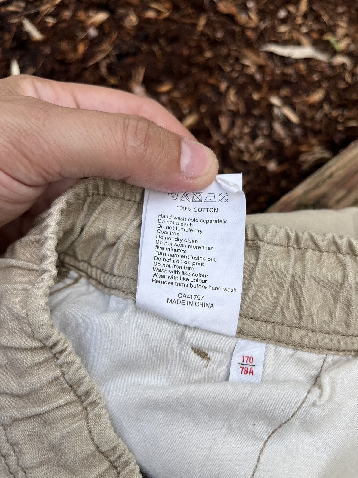 Aape Aape by A Bathing Ape Cargo Pants Size US 30 / EU 46 - 14 Thumbnail