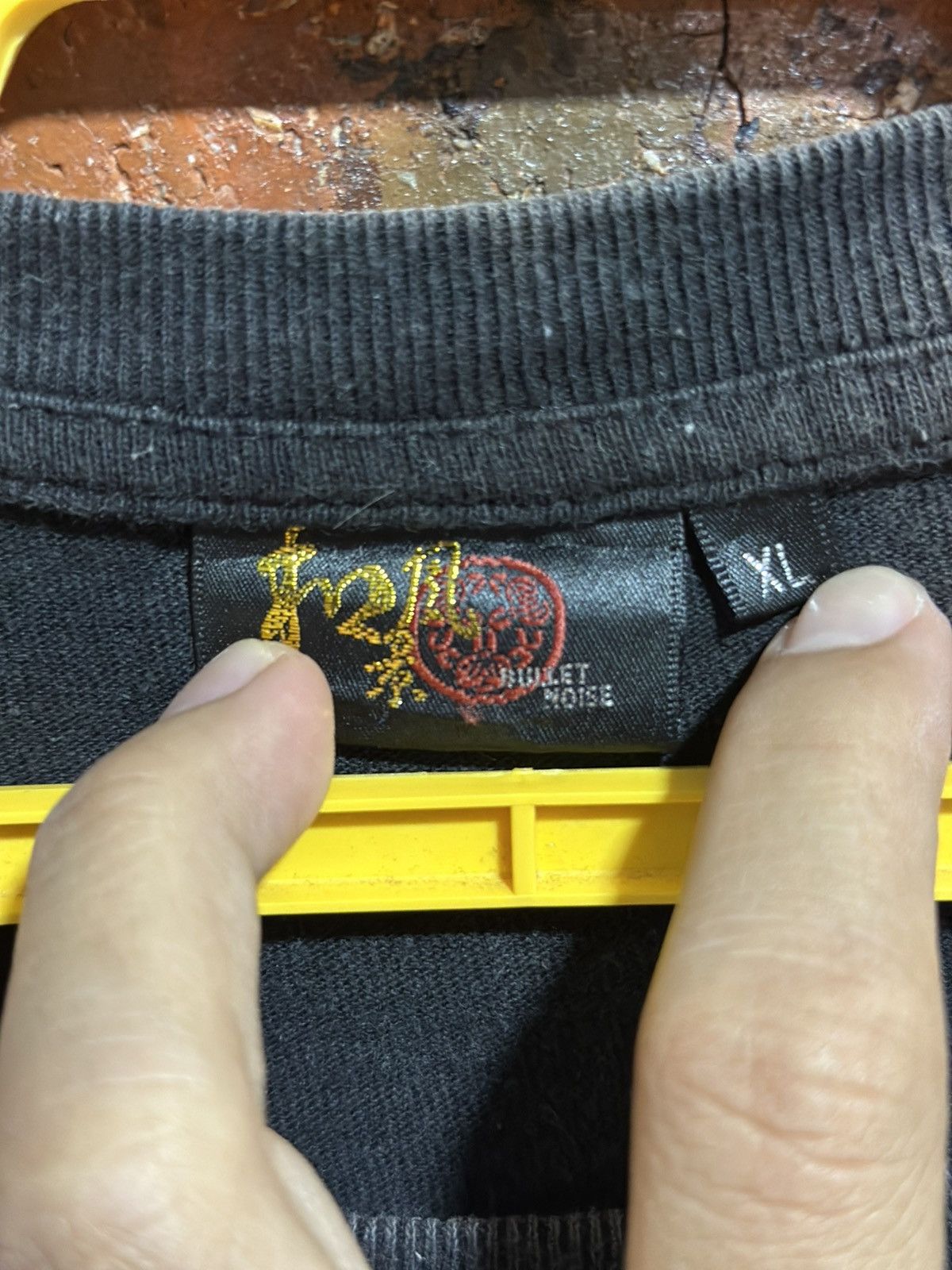 Bullet Noise Vintage Bullet Noise Sukajan Tiger And Dragon Sun Faded Tee Size US XL / EU 56 / 4 - 4 Thumbnail