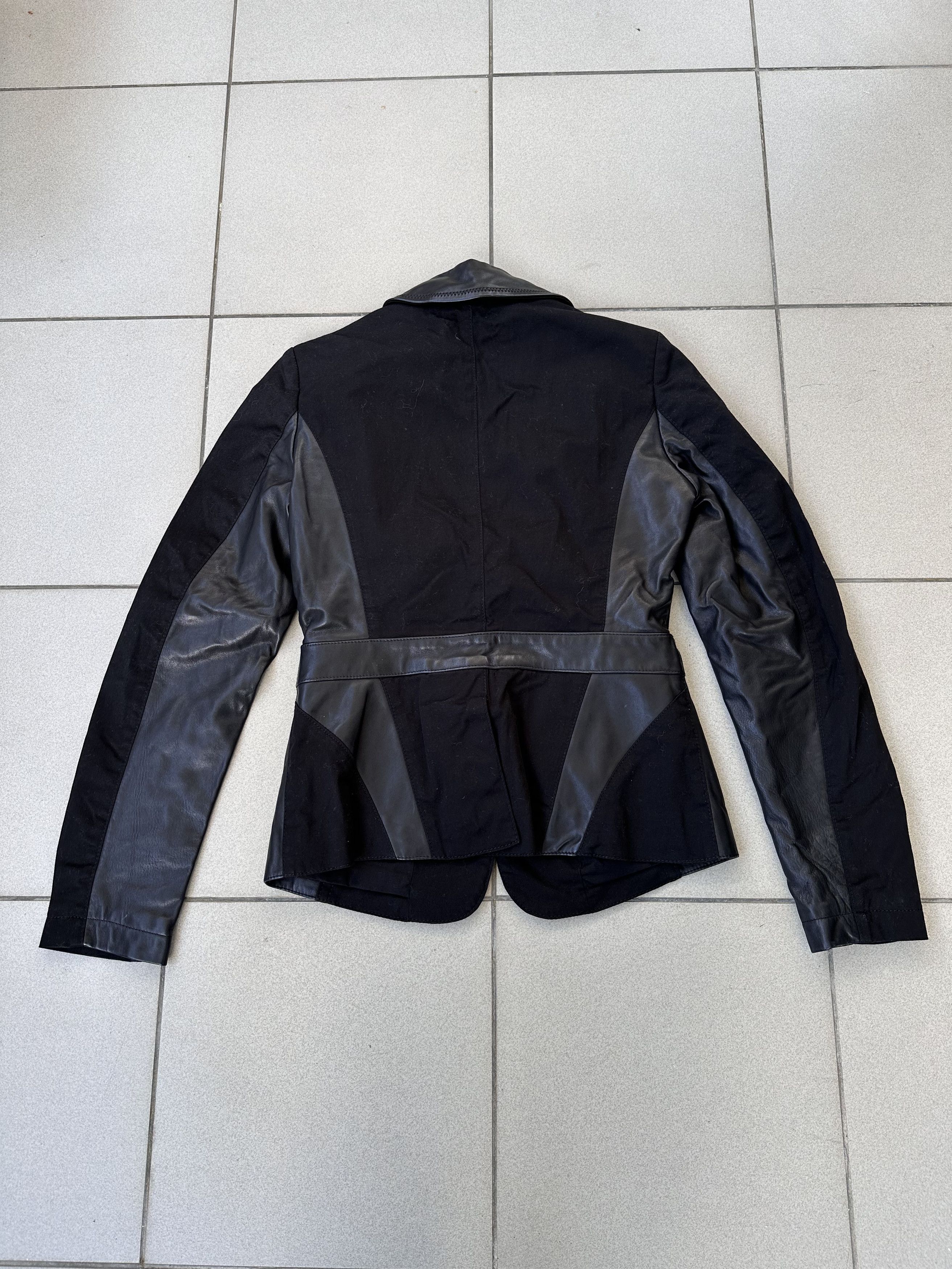 Emporio Armani Emporio Armani women leather jacket striped Size M / US 6-8 / IT 42-44 - 11 Thumbnail