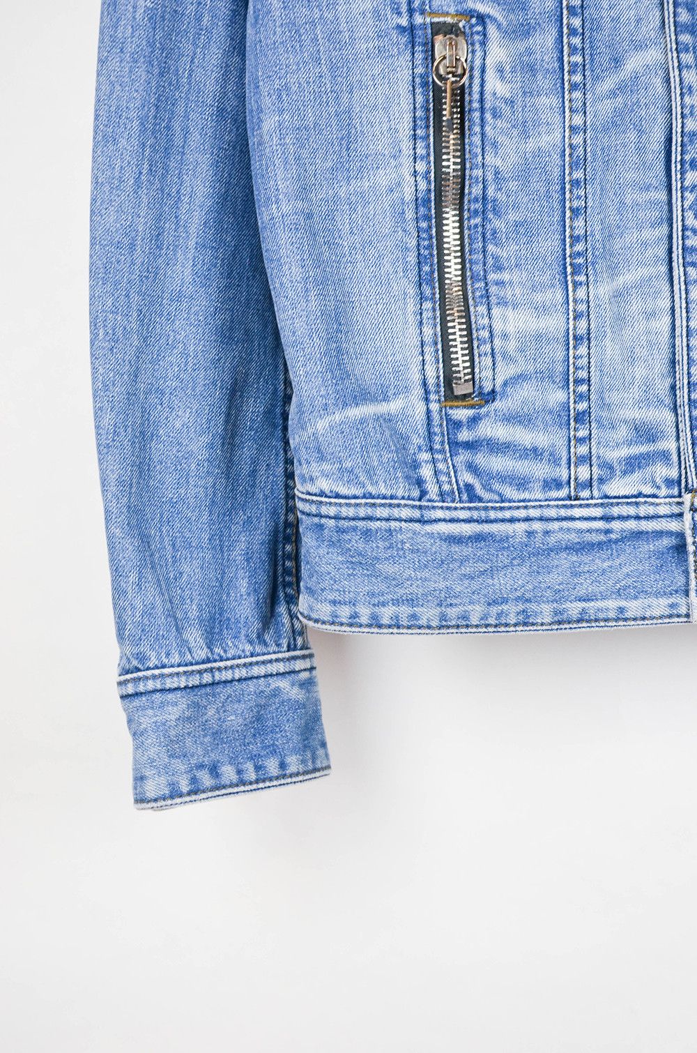 Diesel Diesel Rising Sun Printed Denim Trucker Jacket – Size M Size US M / EU 48-50 / 2 - 3 Thumbnail