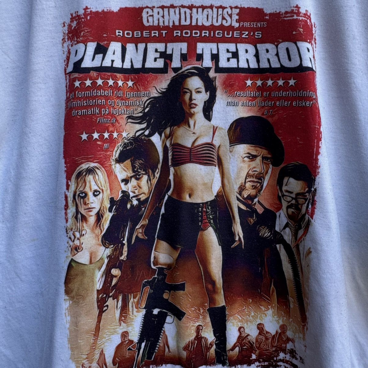 Other PLANET TERROR movie tee action grindhouse Size US XL / EU 56 / 4 - 3 Thumbnail