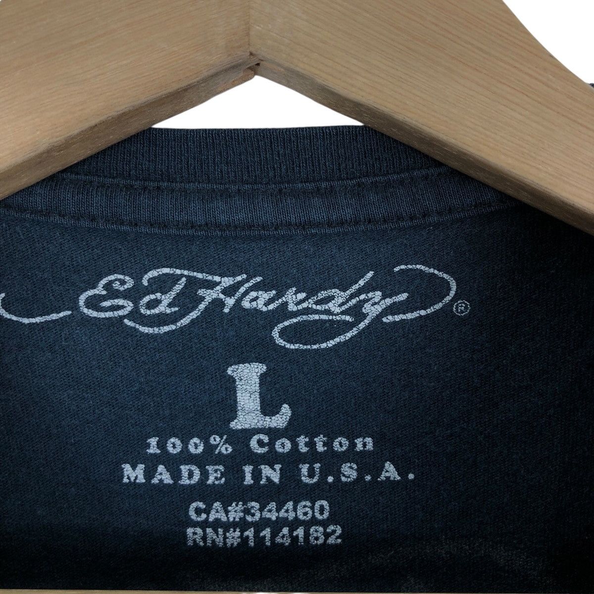 Ed Hardy Ed Hardy By Christian Audigier T Shirt Tiger Logo Size L Size US L / EU 52-54 / 3 - 6 Thumbnail
