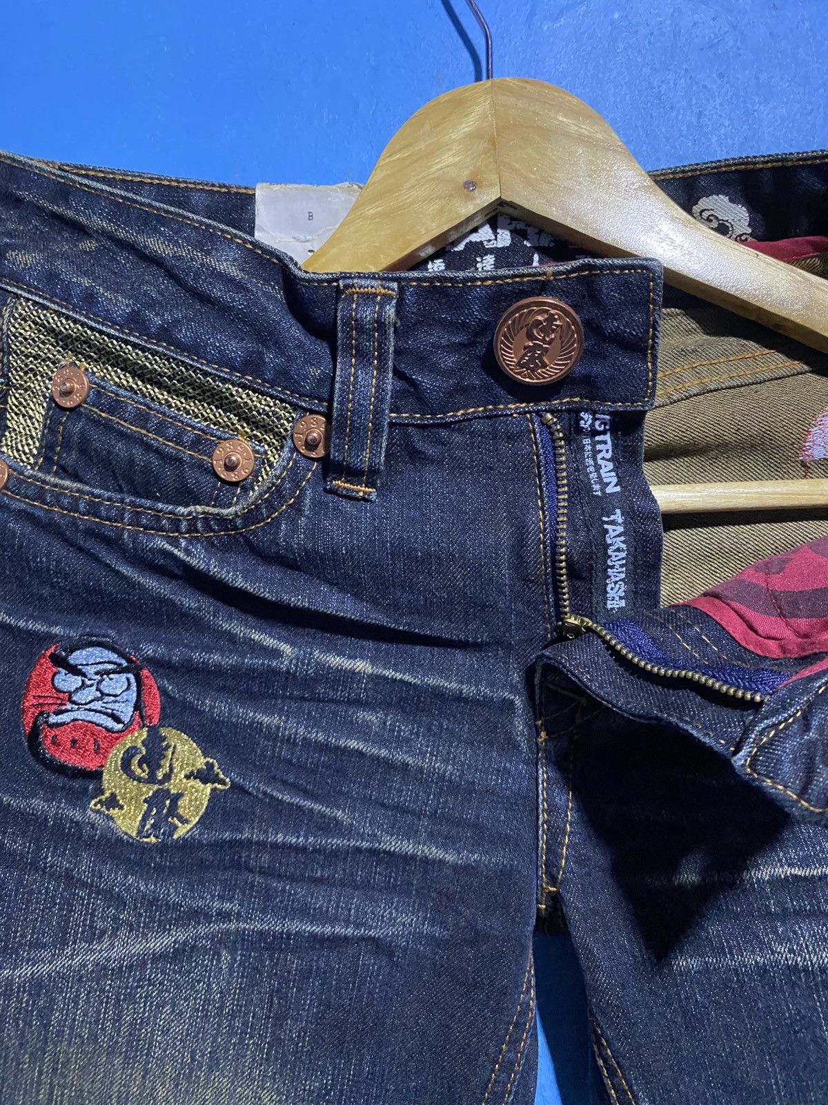 Other Vintage Big Train Japanese denim jeans Size US 29 - 5 Thumbnail