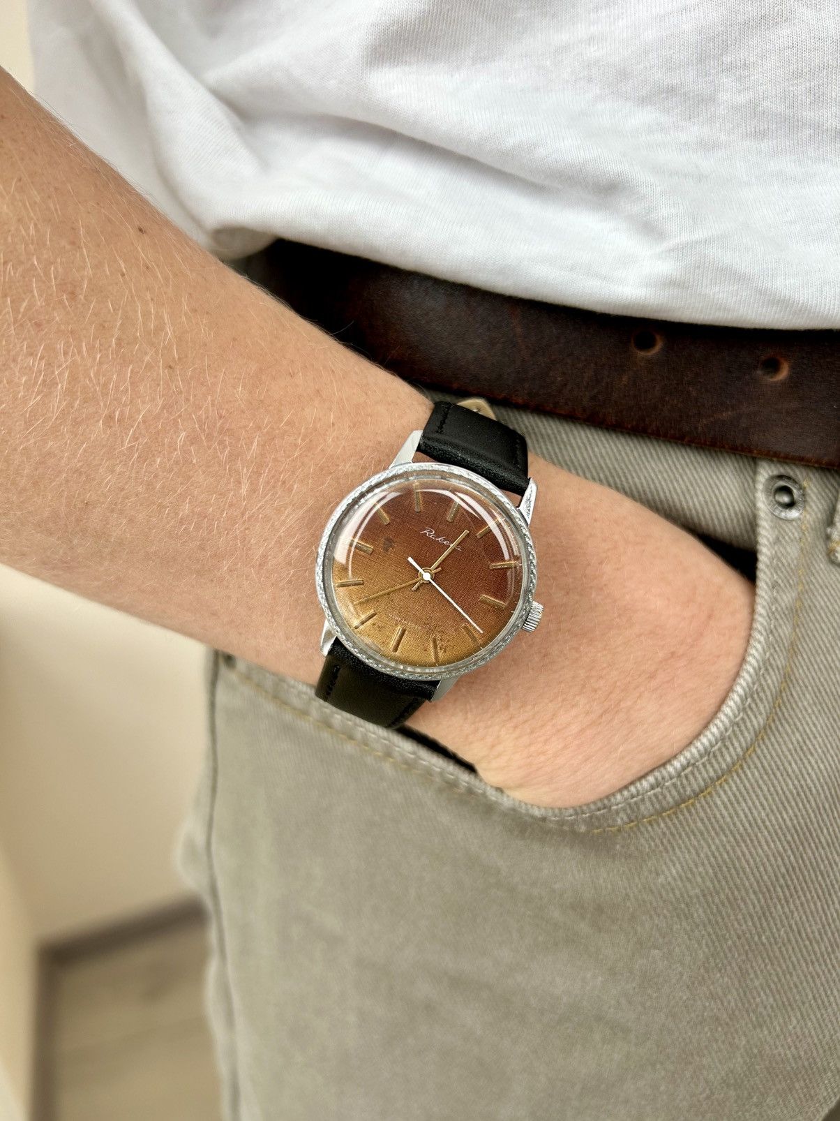 Vintage Vintage Watch Raketa Mechanical Authentic 1980s Size ONE SIZE - 1 Thumbnail