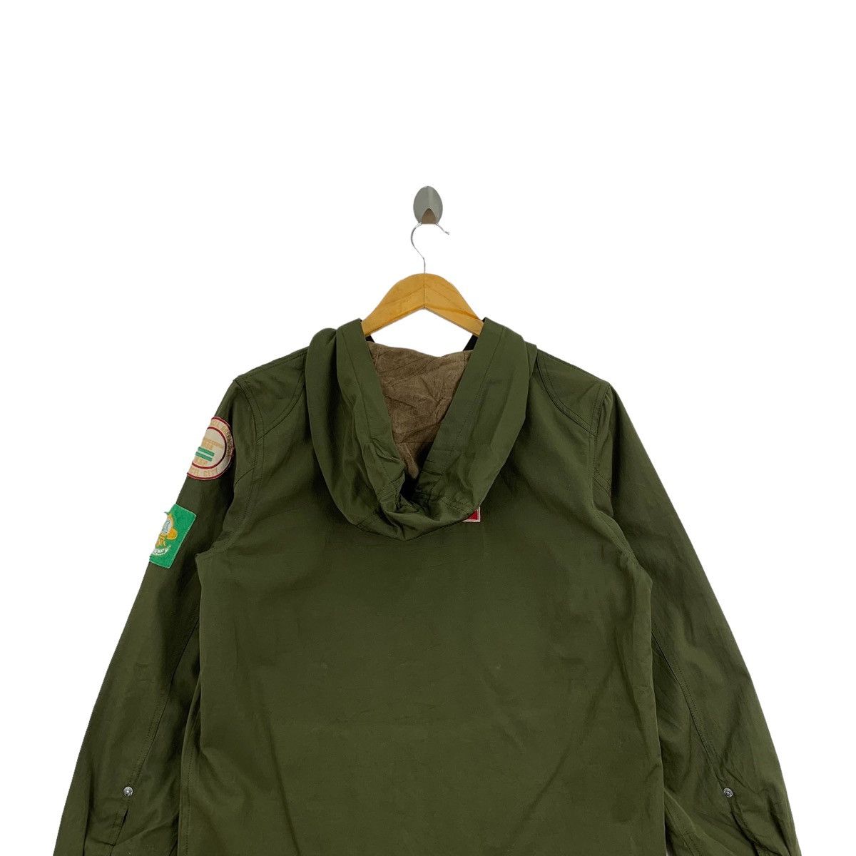 Japanese Brand CUBE SUGAR Japanese Brand Army Design Hoodie Parka Jacket Size US S / EU 44-46 / 1 - 4 Thumbnail