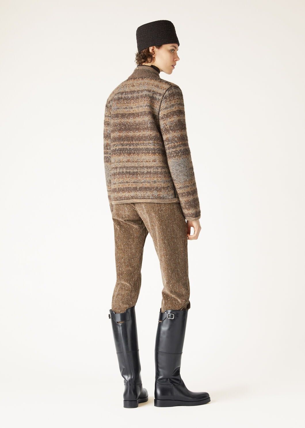 Loro Piana o1w1db10825 FAO2937 Scopello Jacket in Brown/Multi Size L / US 10 / IT 46 - 5 Thumbnail