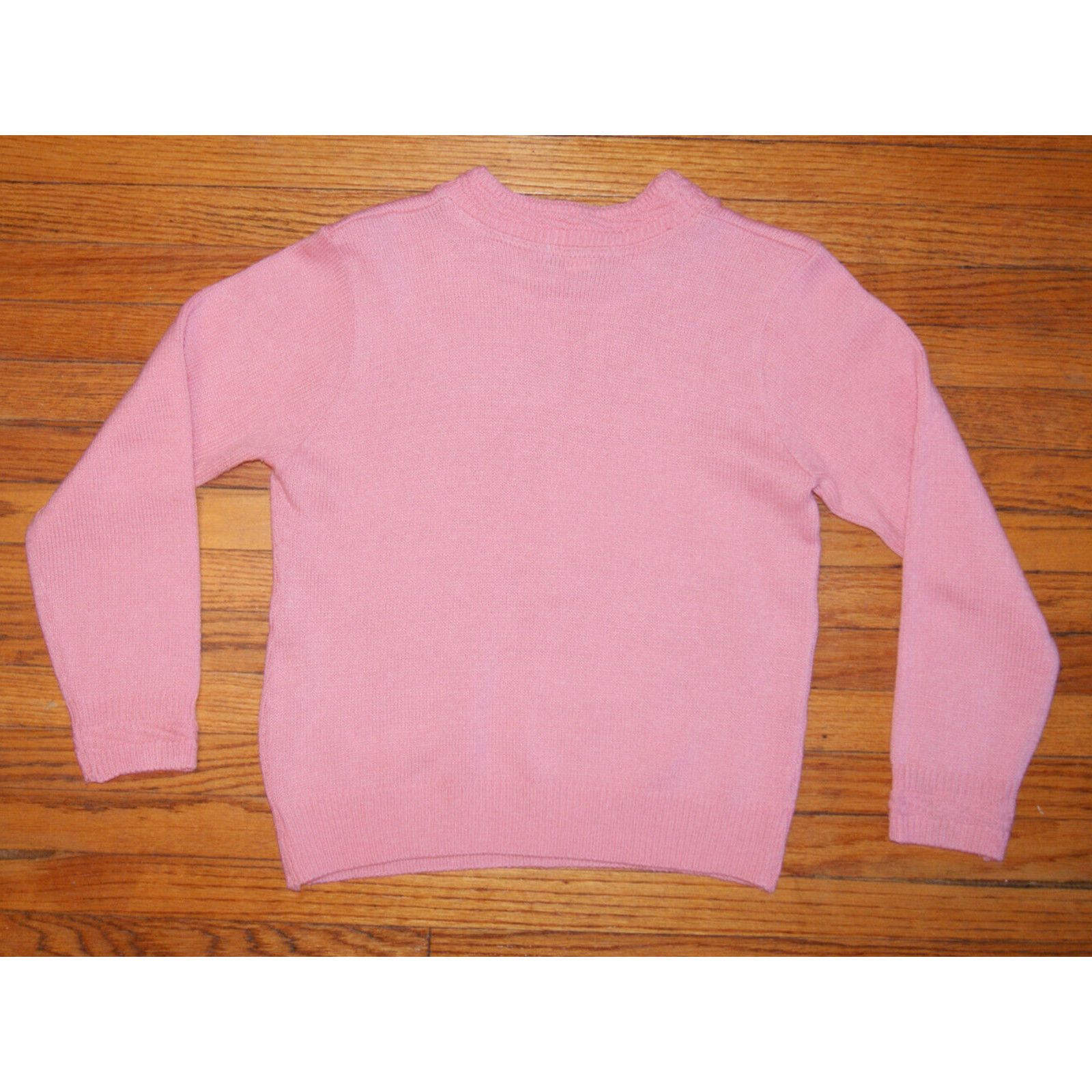 Haband Pullover Sweater VTG Haband Women's Small Pink Knit Crew Size S / US 4 / IT 40 - 5 Thumbnail