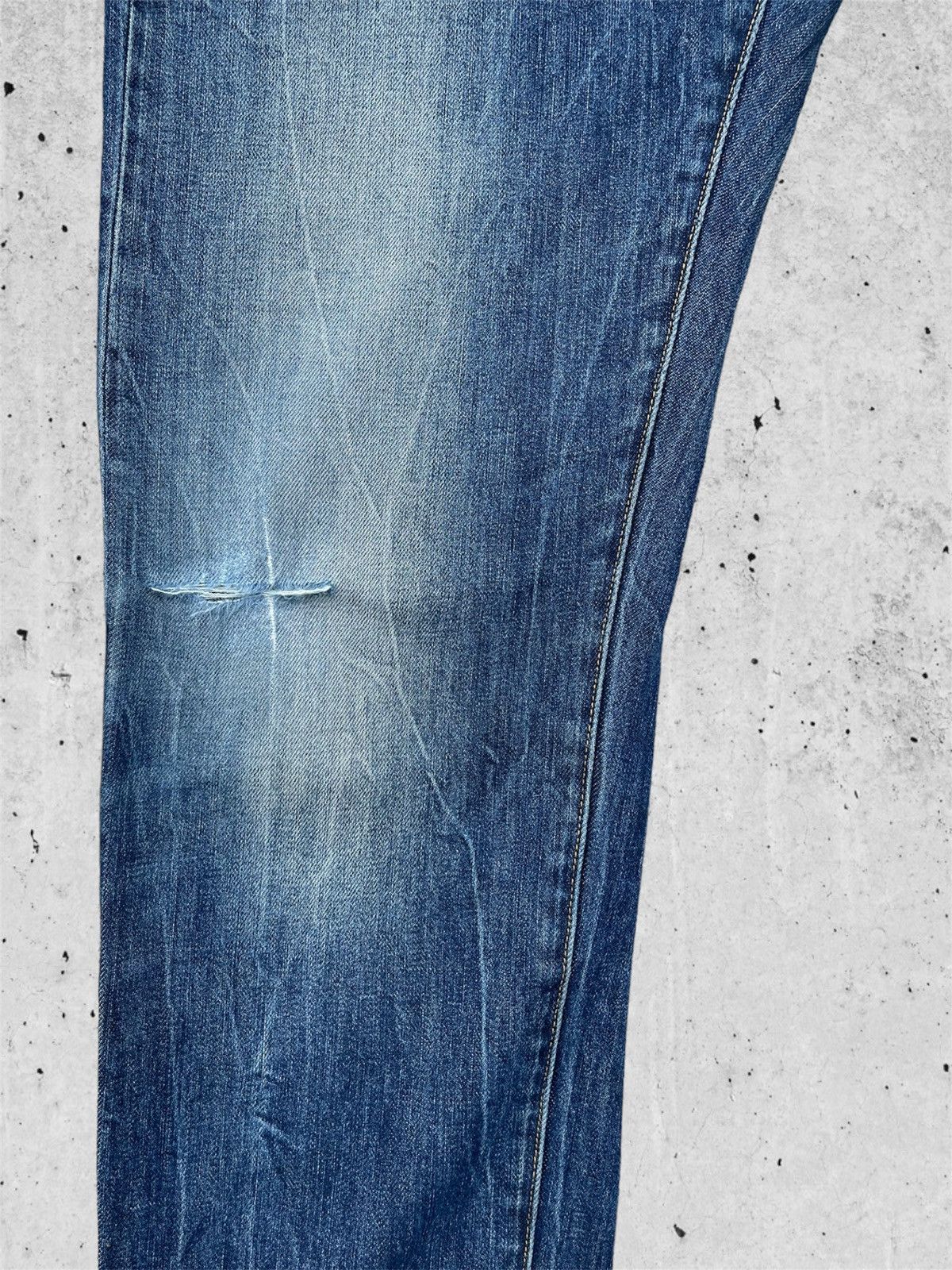 Japanese Brand 🔥 Raw G-Star Distressed Denim Slim Fit W34🔥 Size US 34 / EU 50 - 5 Thumbnail