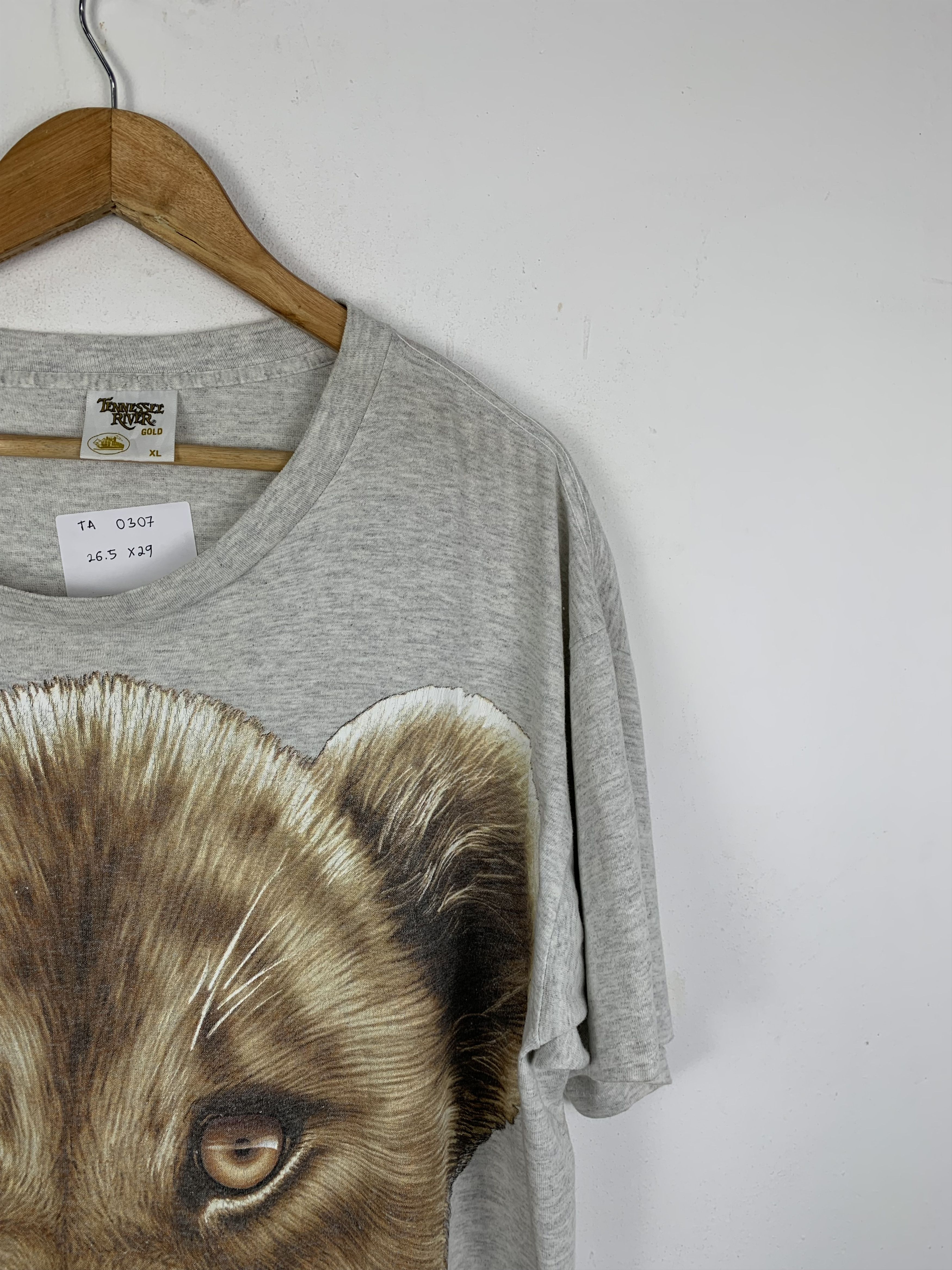 Habitat × Vintage Vintage 90s Lion Habitat T Shirt TA0307 Size US XL / EU 56 / 4 - 10 Thumbnail