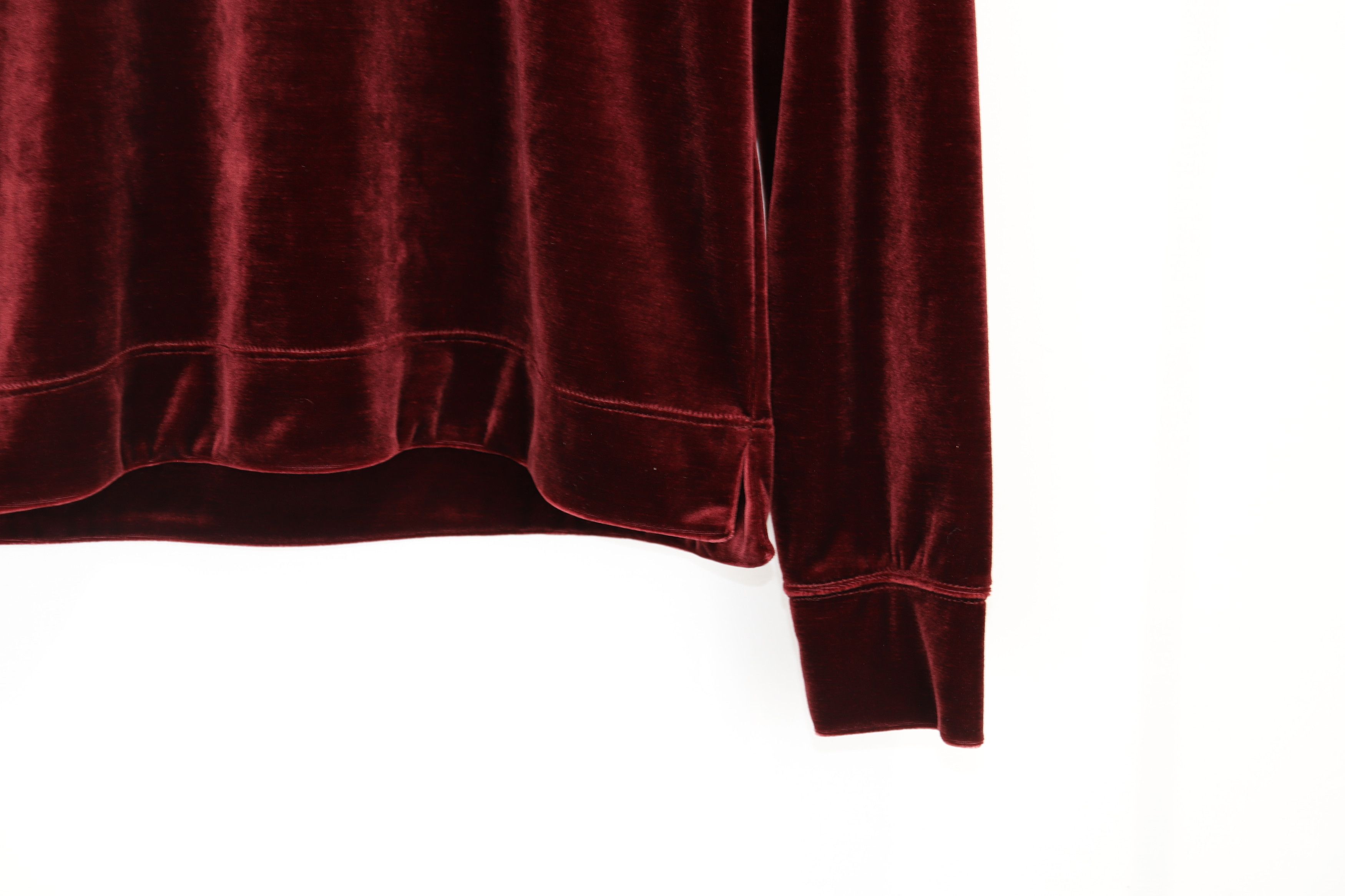 Tom Ford o1rshd1 Shimmer High Neck Sweatshirt in Red Size US M / EU 48-50 / 2 - 5 Thumbnail