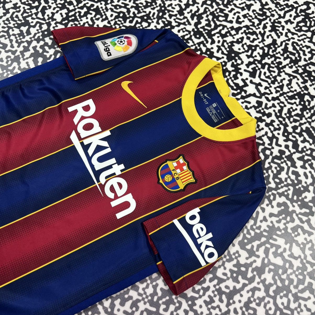 Nike Vintage Y2K Nike Barcelona Soccer Football Jersey Blokecore Size S / US 4 / IT 40 - 8 Thumbnail