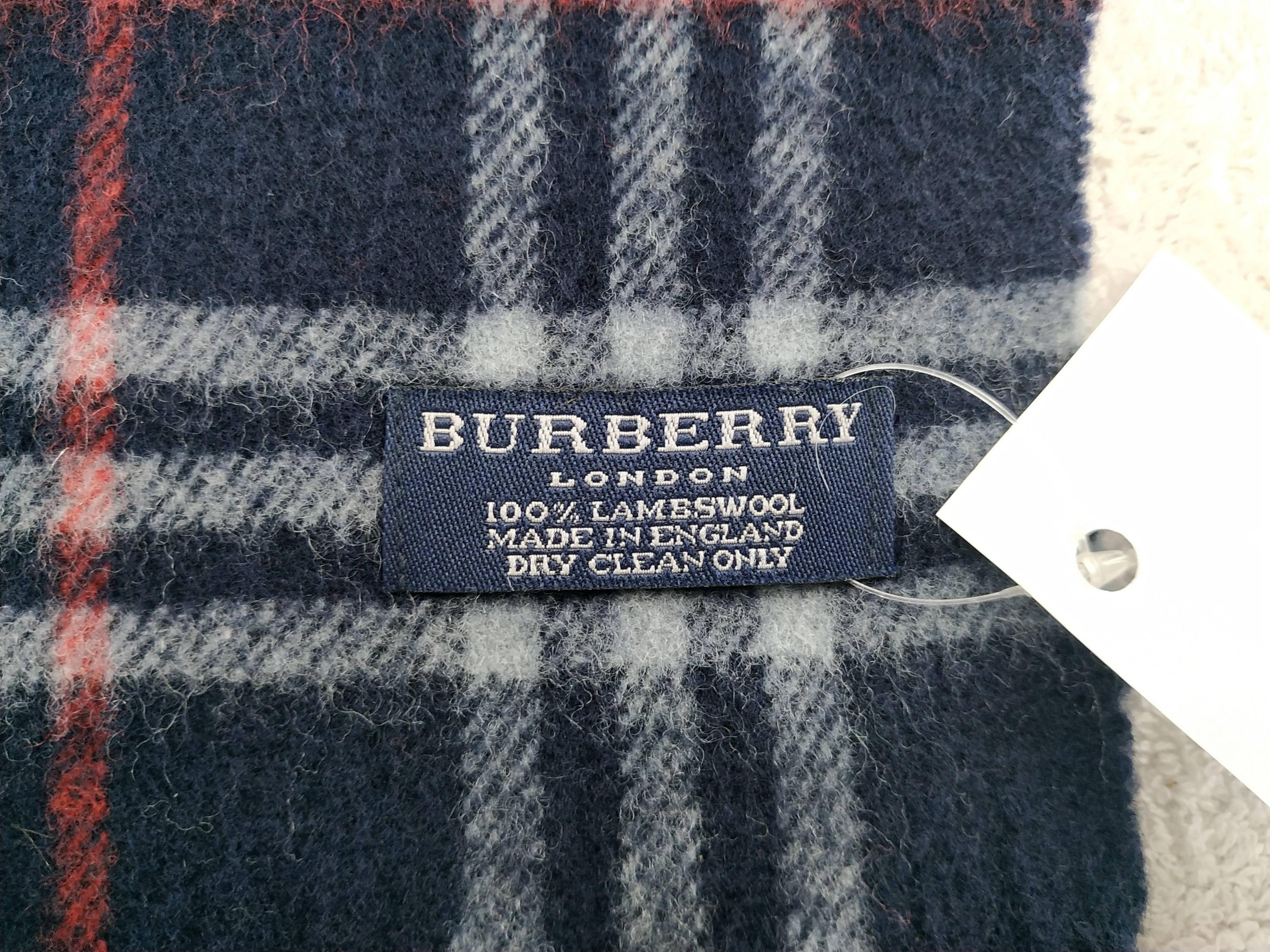 Burberry × Vintage Burberry Scarf / Muffler / Neckwear - WW231 Size ONE SIZE - 6 Thumbnail