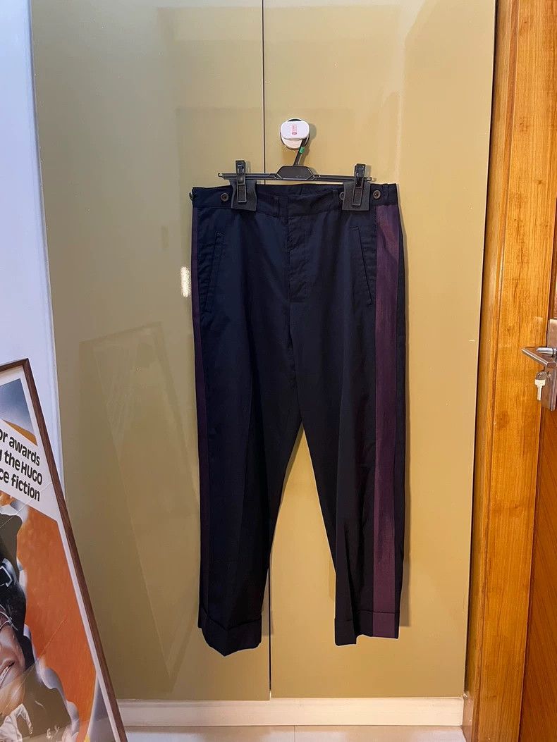 Yohji Yamamoto Yohji Yamamoto size s 98 SS Purple Stripe Suit 2501-Nextarr Size 38R - 5 Thumbnail