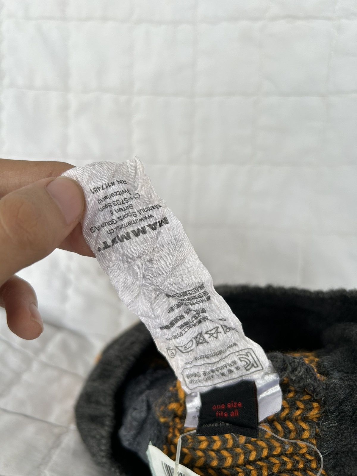 Mammut Mammut Made germany beanie hats🔥 Size ONE SIZE - 11 Thumbnail