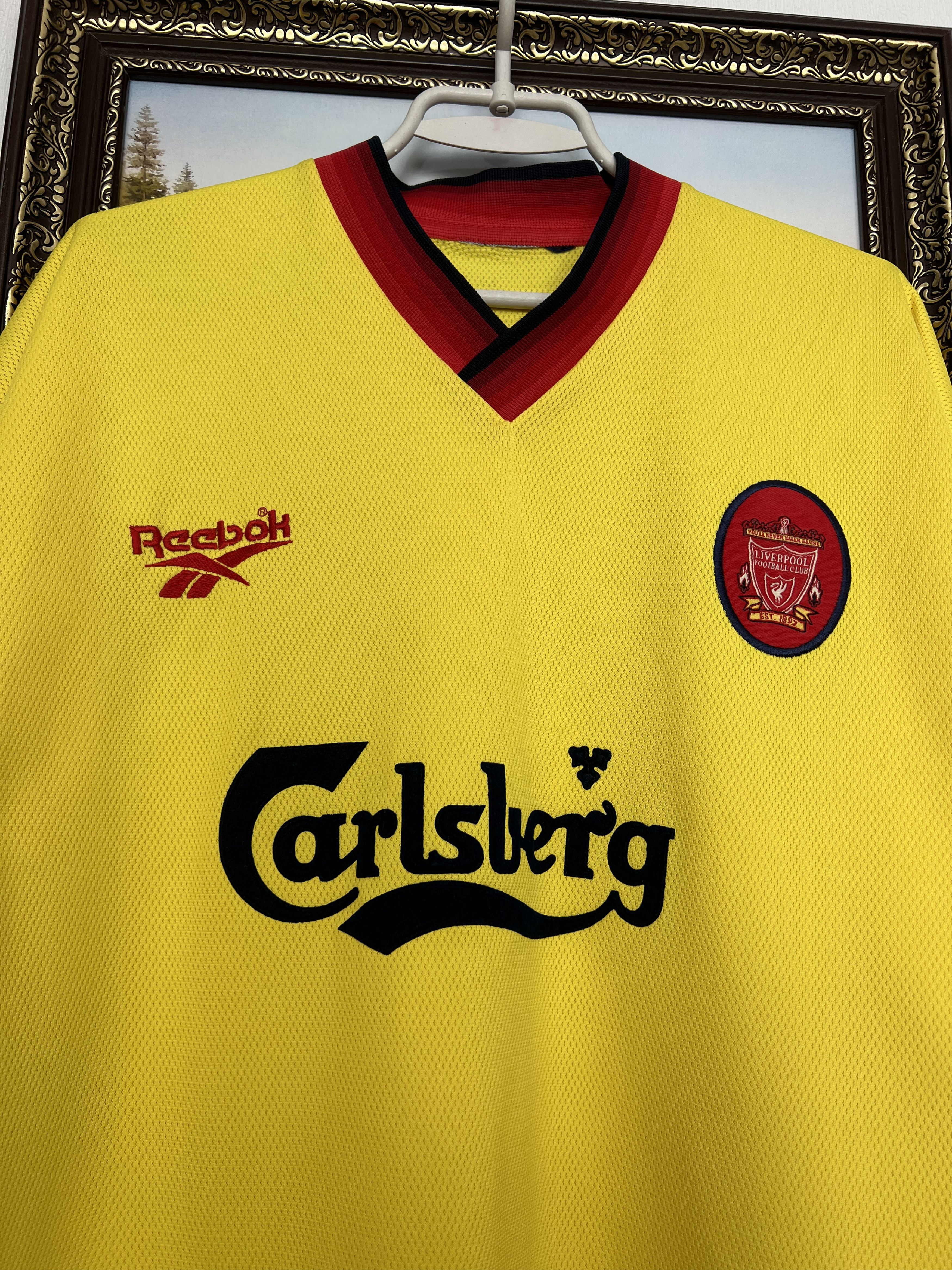 Reebok Liverpool Away football shirt 1997 Soccer Jersey Trikot Rare Size US XXL / EU 58 / 5 - 3 Thumbnail