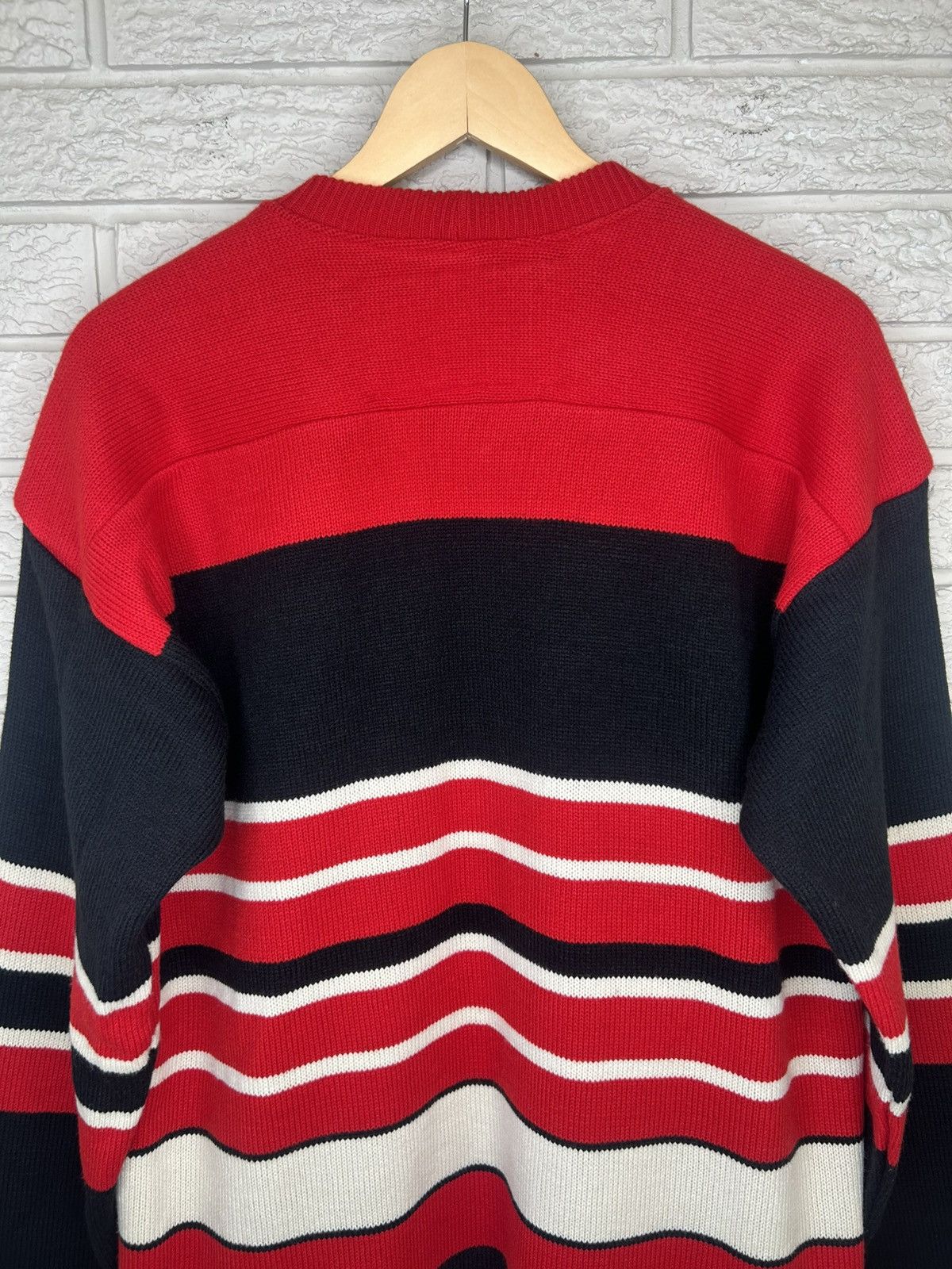 Ccm Vintage CCM Chicago Blackhawks Heritage Knit Jersey Size US L / EU 52-54 / 3 - 9 Thumbnail