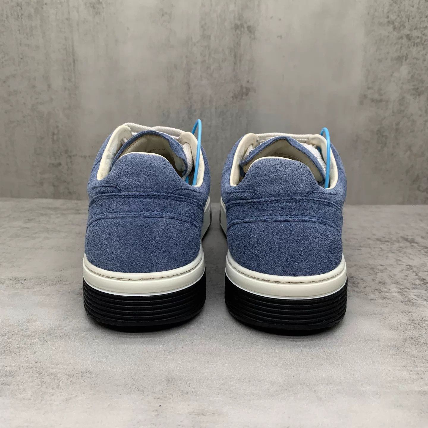 Chanel Chanel Mist Blue Suede Sneakers 38 98 New JZ1556 Size US 7.5 / IT 37.5 - 5 Thumbnail