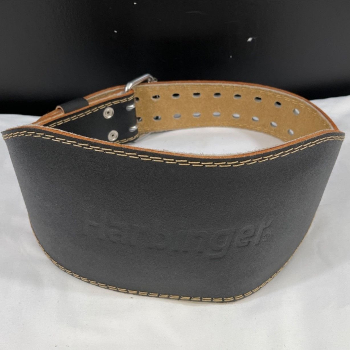 Other Harbinger Unisex Black Weight Lifting Belt Size M SKU 5596 Size ONE SIZE - 1 Thumbnail