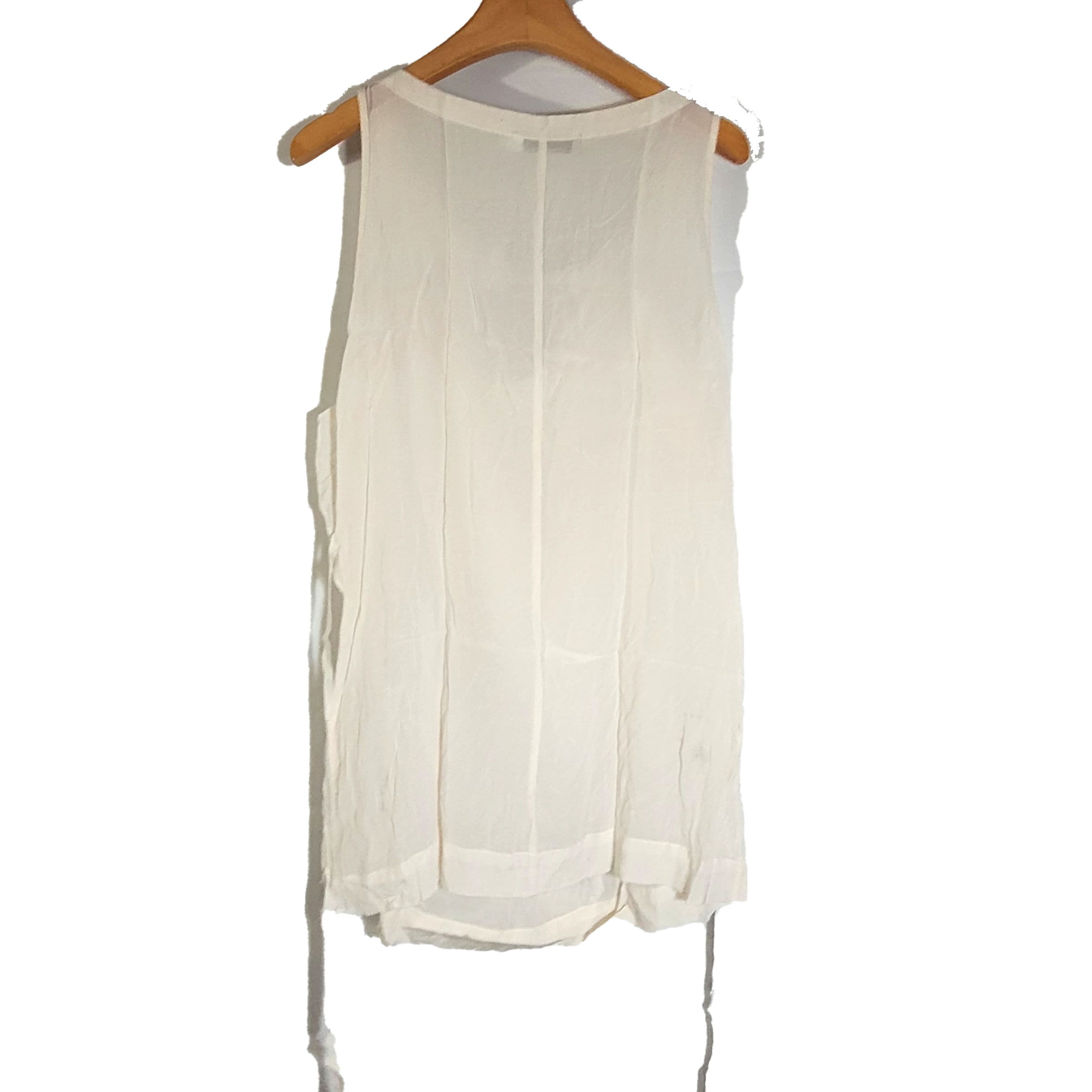 Other Women's 100% Silk SleevelessTank Top with Long Strap SBK121 Size S / US 4 / IT 40 - 2 Thumbnail
