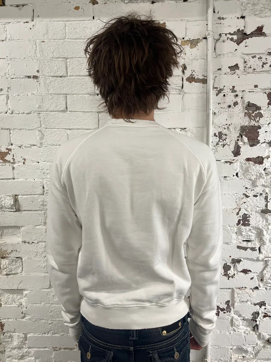 Dsquared2 AW2007 Dsquared2 Doberman Print White Crewneck Sweatshirt Size US M / EU 48-50 / 2 - 2 Thumbnail