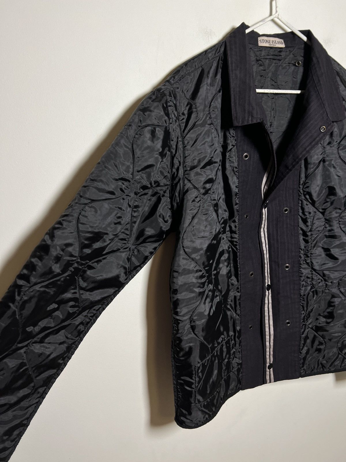 Stone Island stone island y2k quilted liner bomber jacket Size US L / EU 52-54 / 3 - 9 Thumbnail