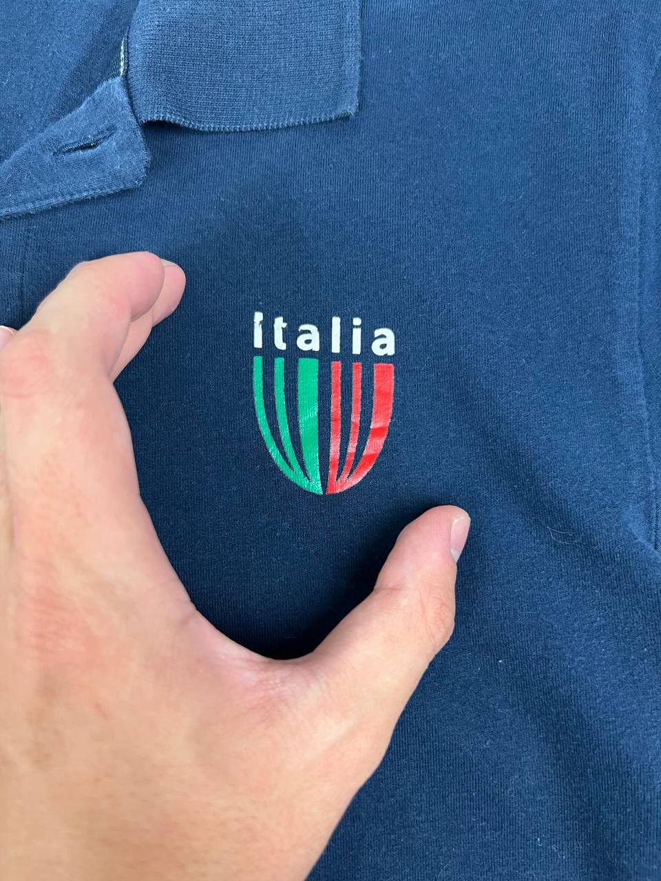 Emporio Armani Emporio Armani EA7 Italia Big Logo Polo Shirt Size US S / EU 44-46 / 1 - 3 Thumbnail