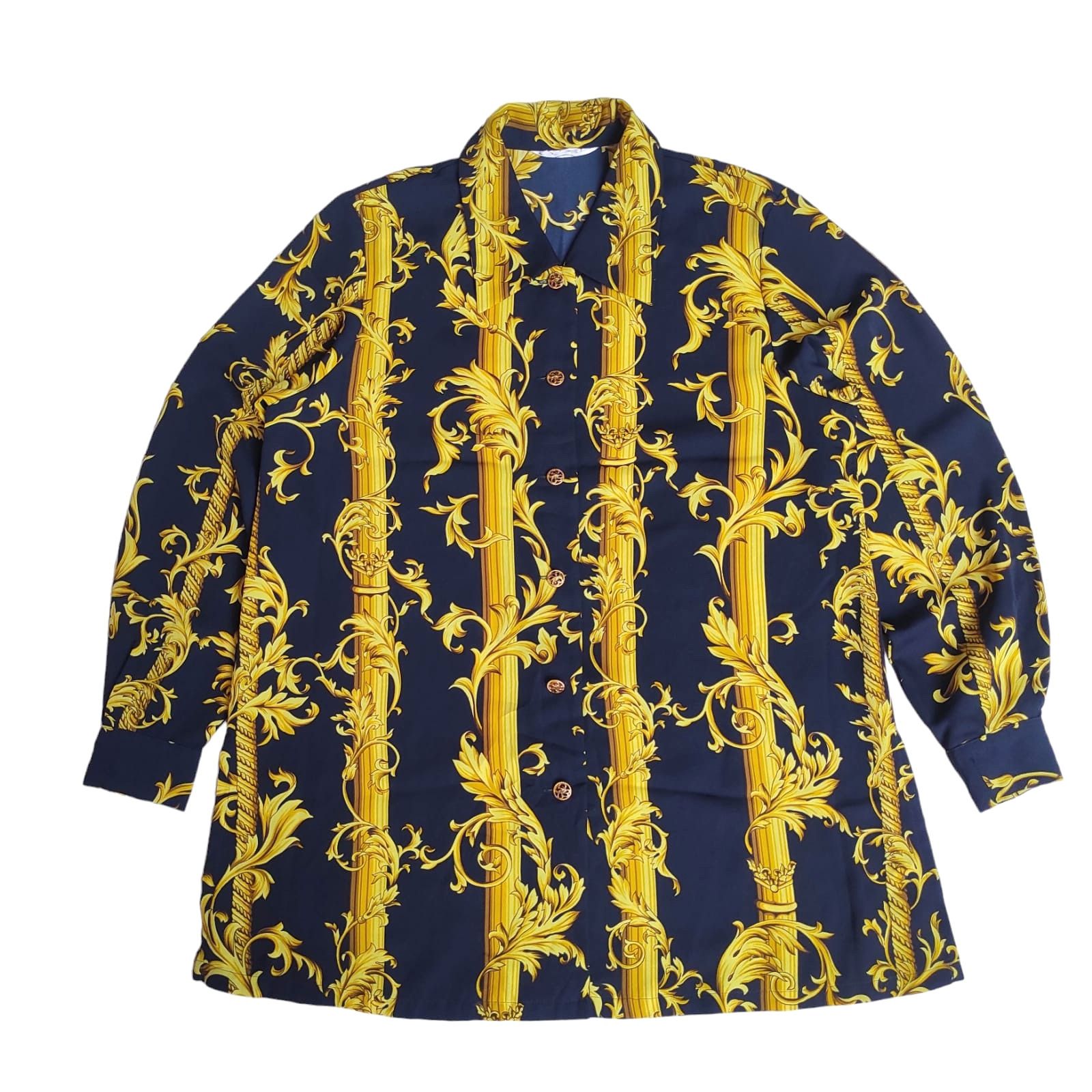 Japanese Brand Made in Japan Primary Shirt Button Up Like versace Size US M / EU 48-50 / 2 - 1 Thumbnail