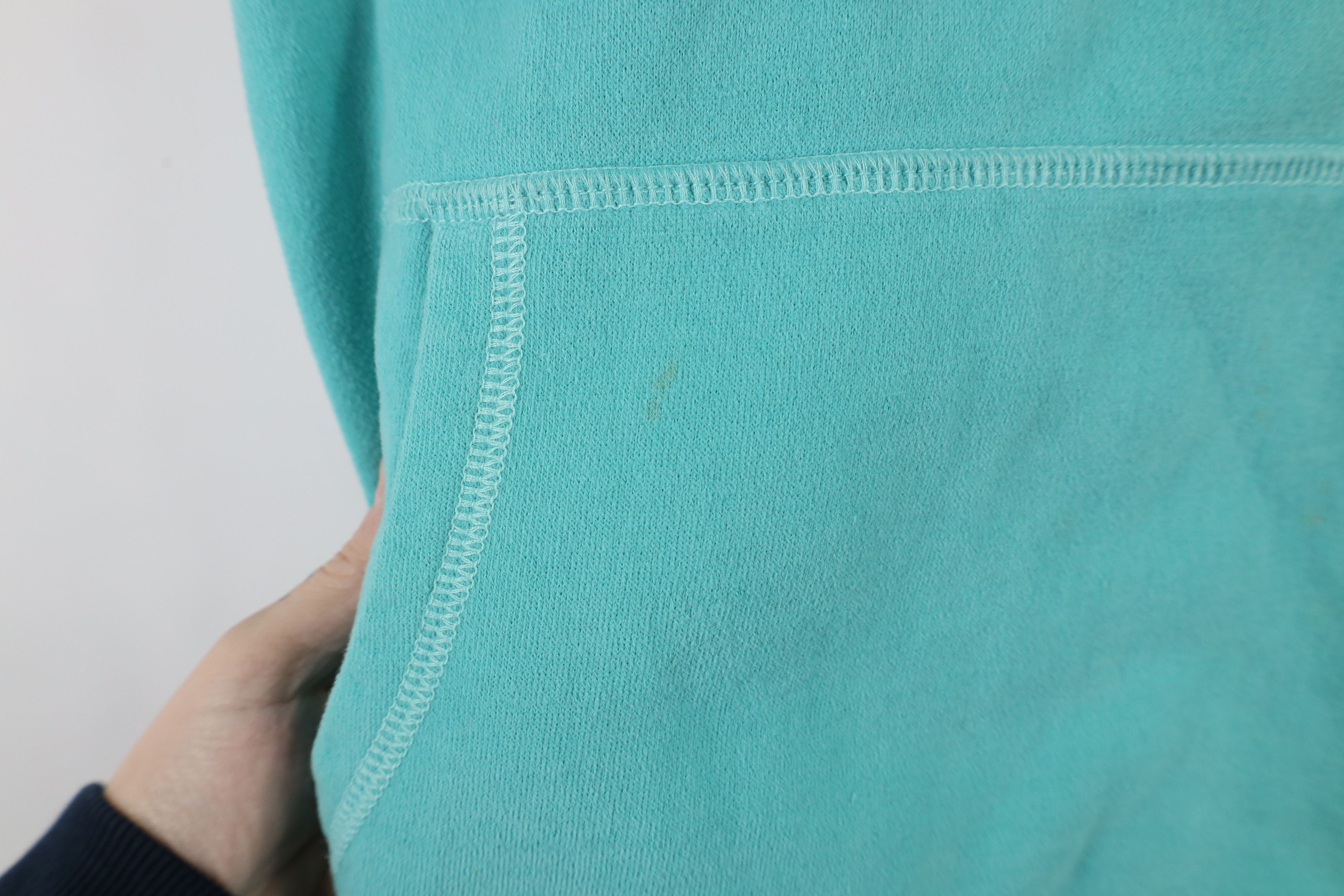 Life is Good × Vintage Life Is Good Distressed Spell Out Hoodie Sweatshirt Blue Size XL / US 12-14 / IT 48-50 - 7 Thumbnail