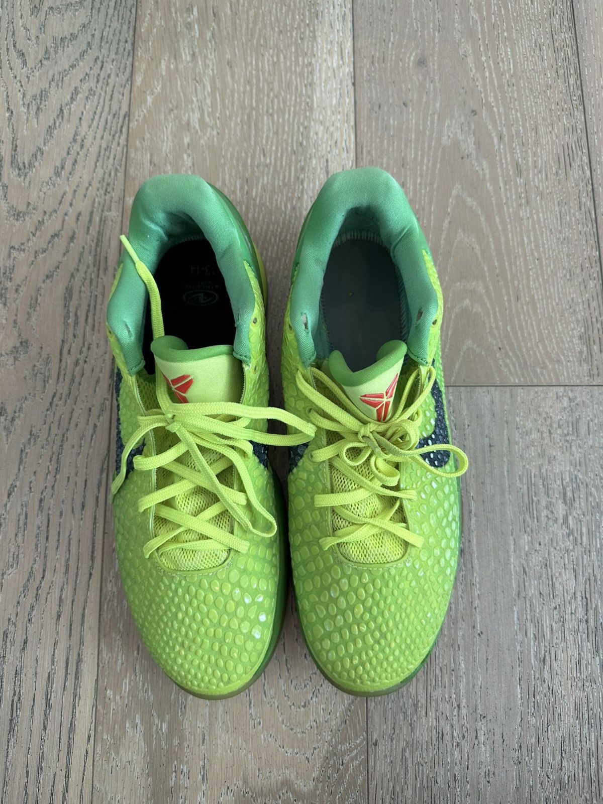 Nike Nike Kobe 6 Protro Grinch 2020 Size US 14 / EU 47 - 2 Thumbnail