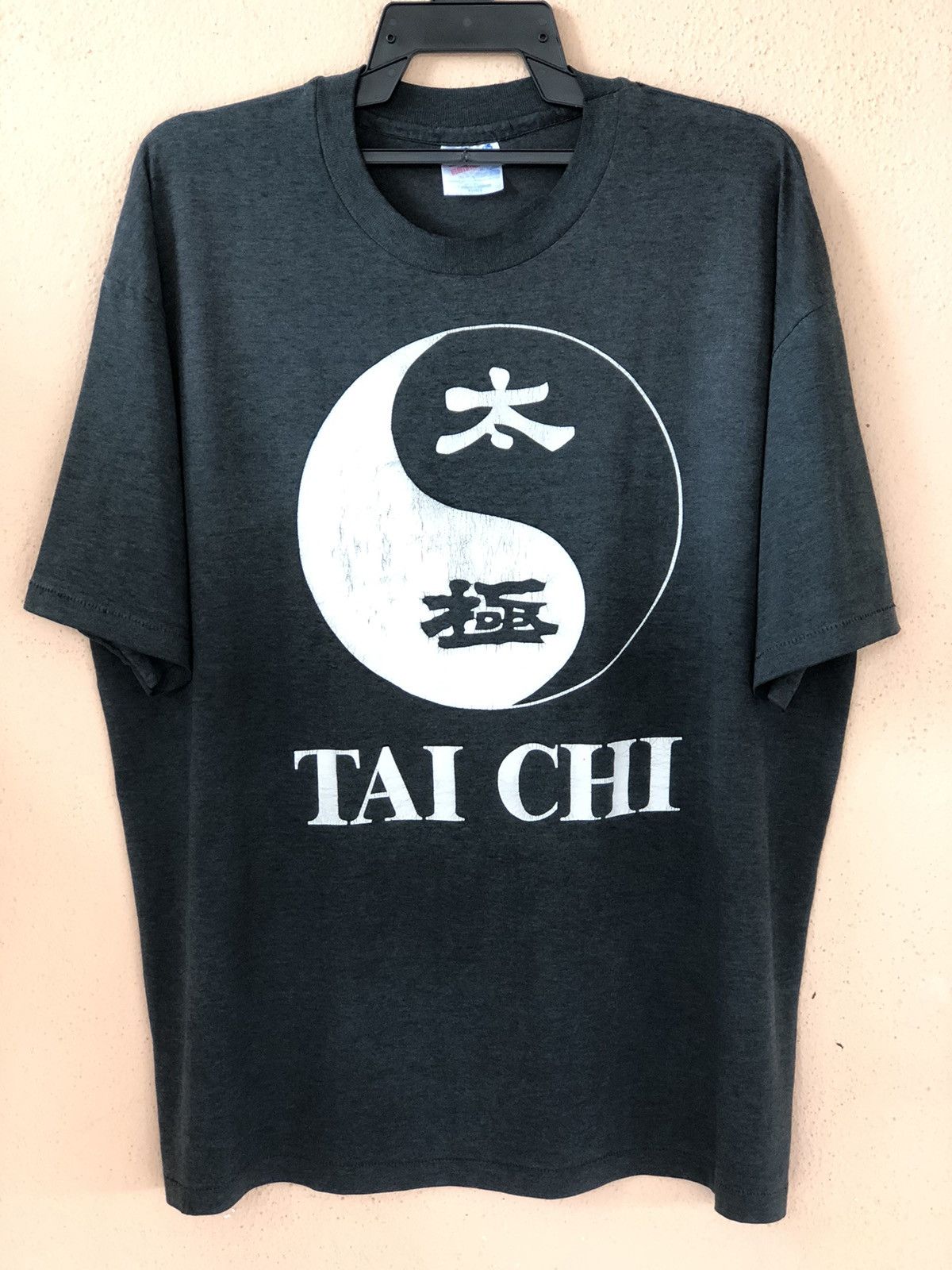 Vintage 90s TAI CHI Martial Art Kung Fu Rare Tee