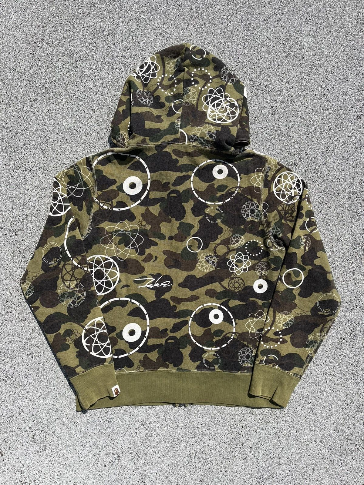 Bape × Futura Bape x Futura Full Zip Hoodie Size US M / EU 48-50 / 2 - 2 Thumbnail