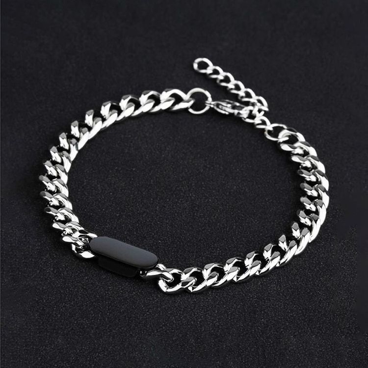 Jewelry Hip-hop Bracelet Y2K Punk Chain Gotch Bracelets Chains Size ONE SIZE - 3 Thumbnail