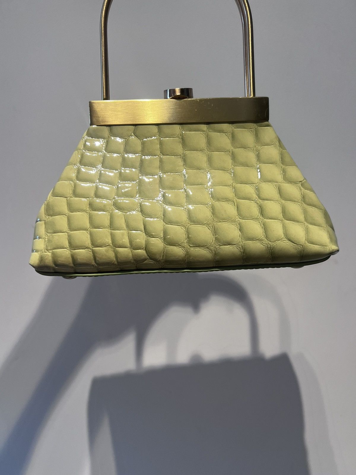 Cult Gaia Mini Crocodile-printed women‘s bag Size ONE SIZE - 3 Thumbnail