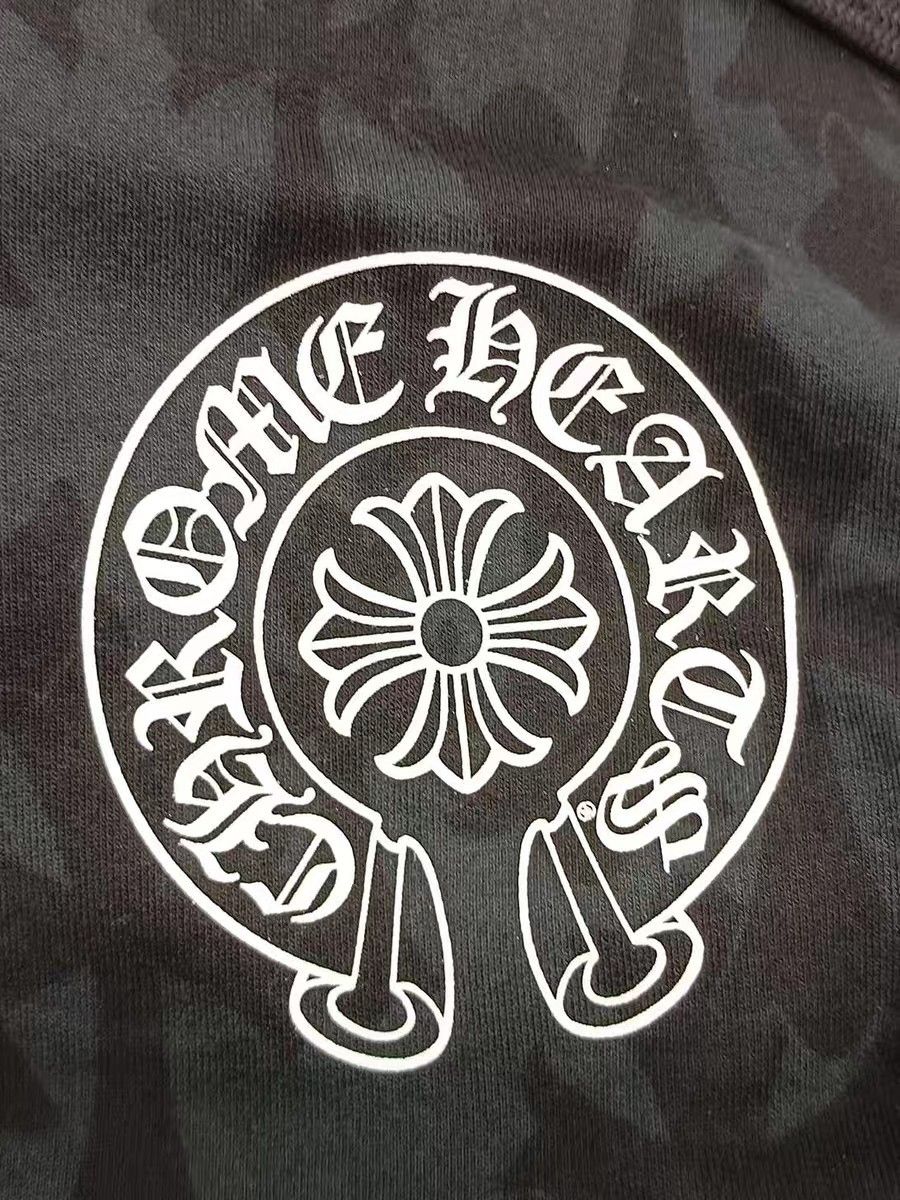 Chrome Hearts CHROME HEARTS Size L Black dark horseshoe scroll hoodie Size US L / EU 52-54 / 3 - 10 Thumbnail