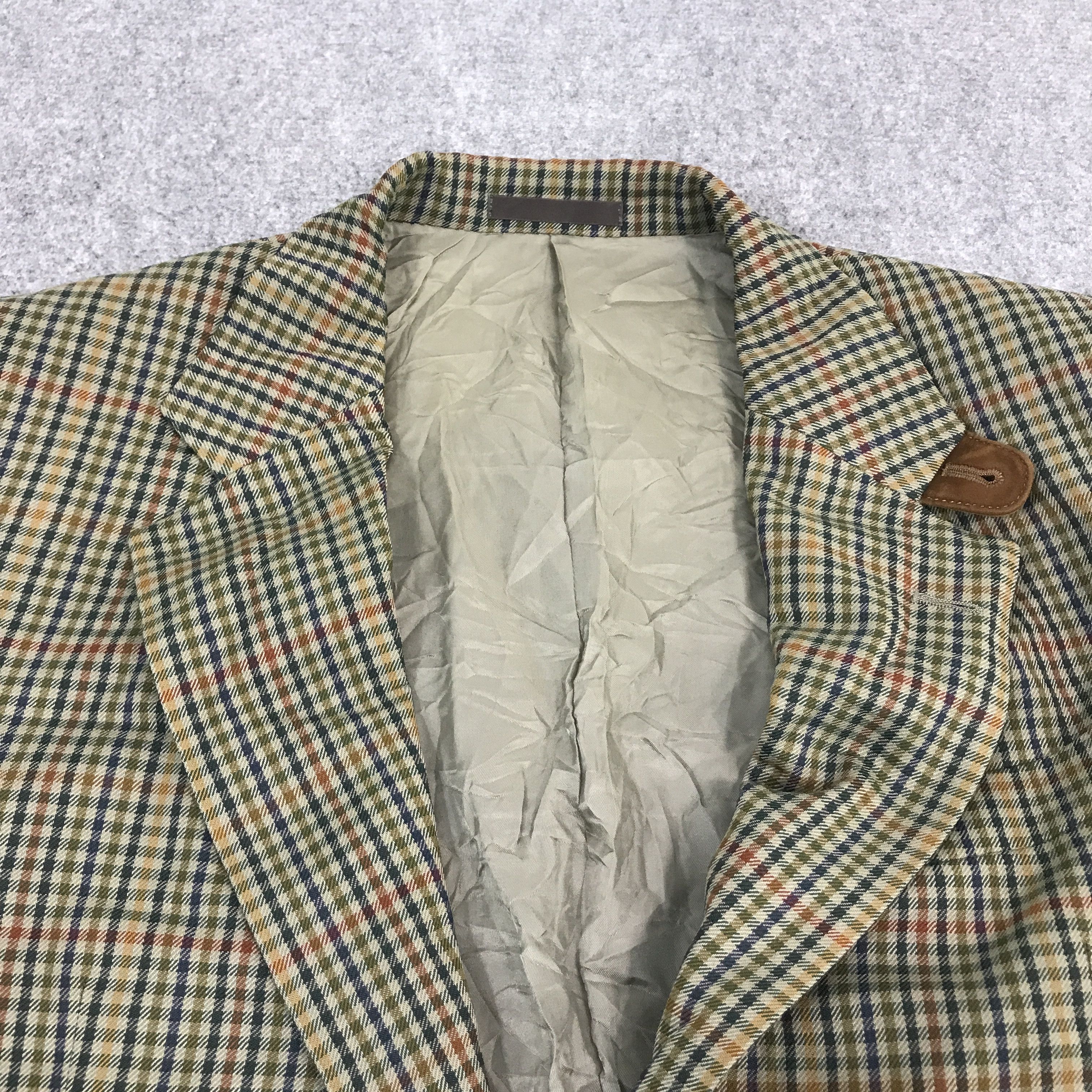 Burberry × Japanese Brand BURBERRYS FLANNEL BLAZER COAT JACKET Size US L / EU 52-54 / 3 - 7 Thumbnail