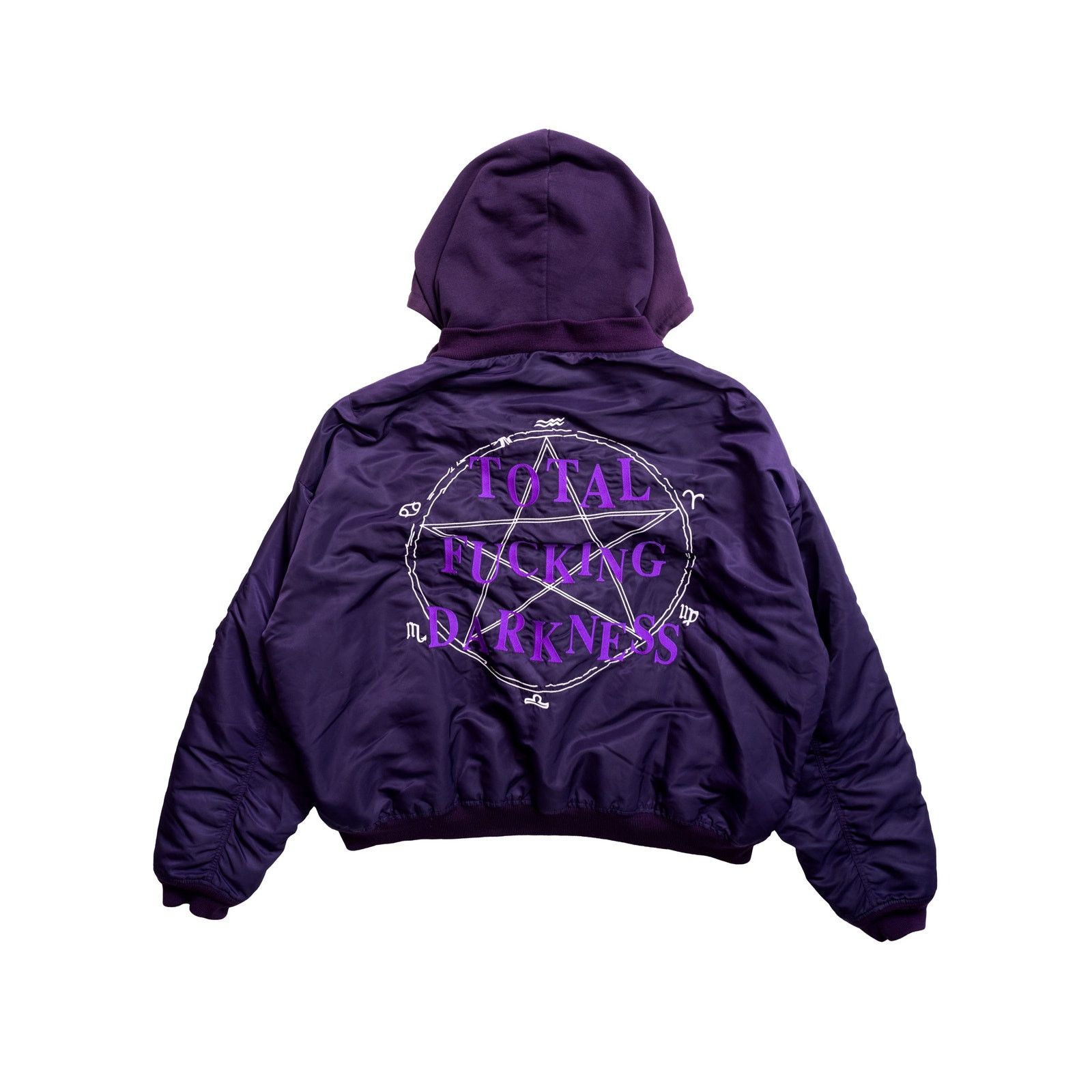 Vetements Vetements FW17 TFD OG Purple Bomber Size US XL / EU 56 / 4 - 2 Thumbnail