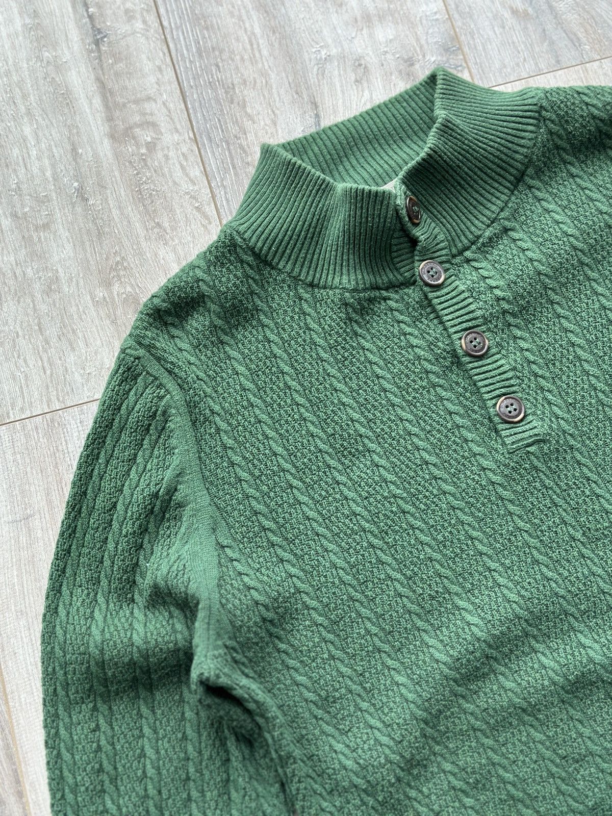 Burberry Burberry Knit Pullover Button Sweater Size US M / EU 48-50 / 2 - 8 Thumbnail