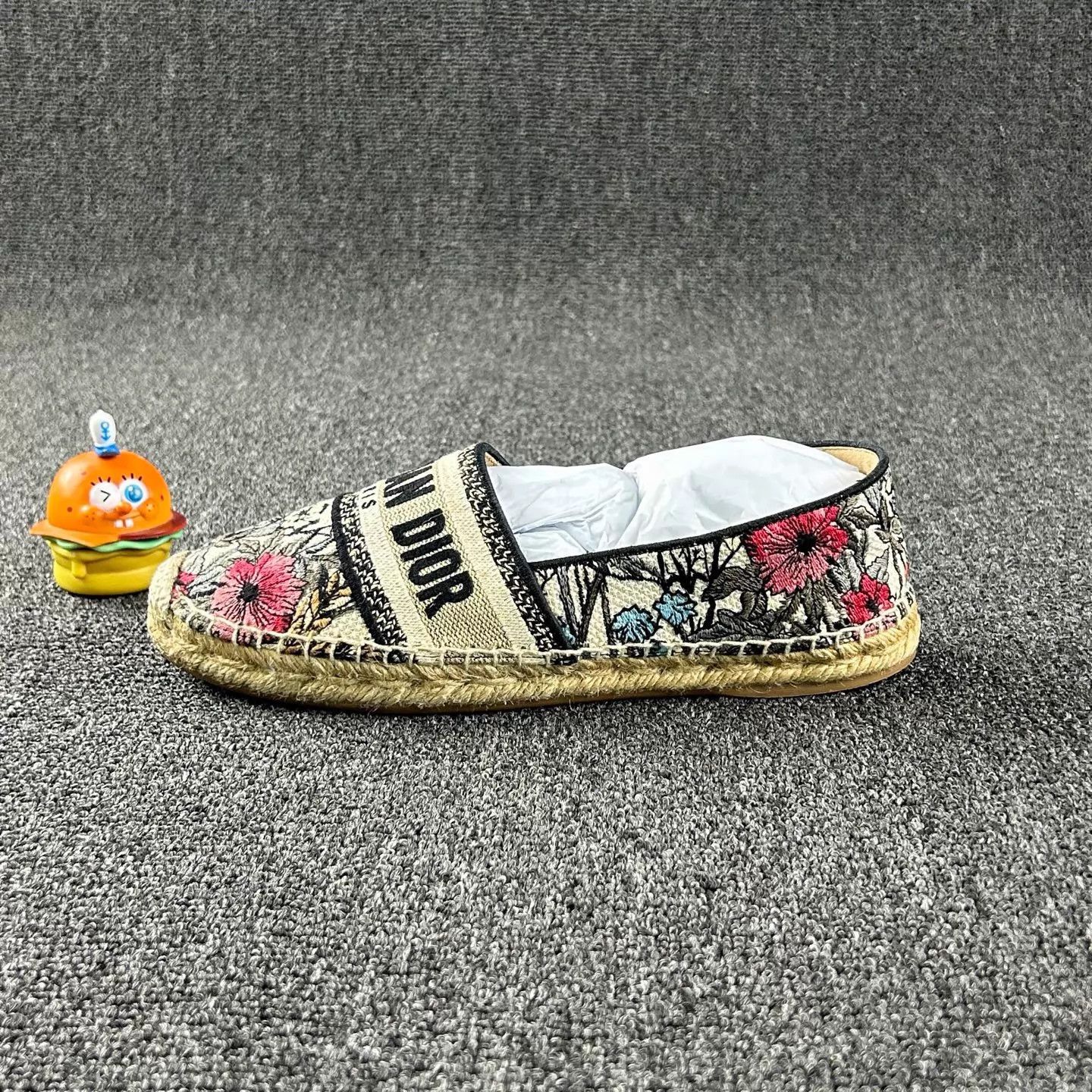 Dior Dior Granville Oblique floral embroidery fisherman 37.5 Size US 7 / IT 37 - 3 Thumbnail