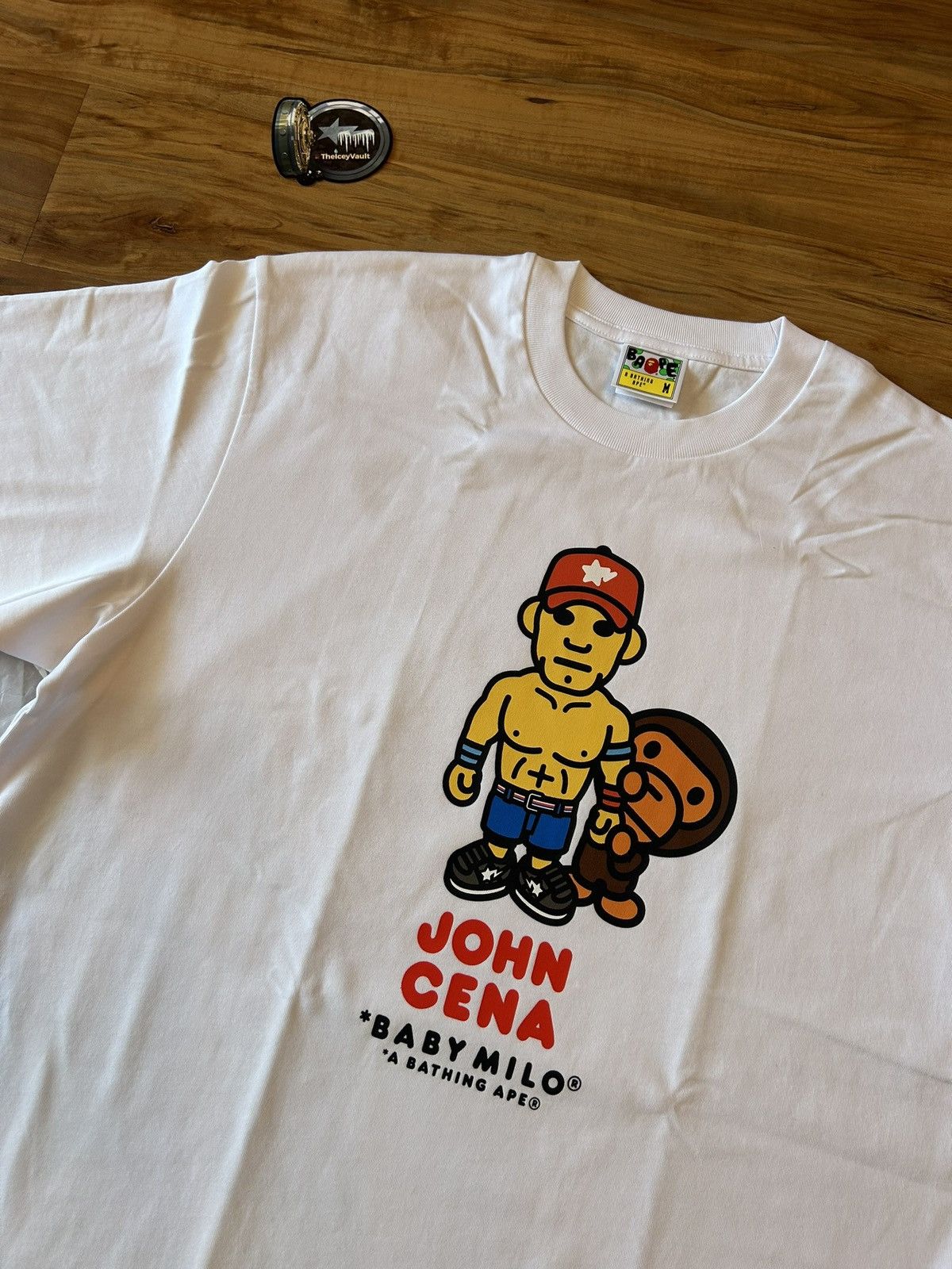 Bape BAPE X WWE John Cena Baby Milo Tee Size US M / EU 48-50 / 2 - 5 Thumbnail