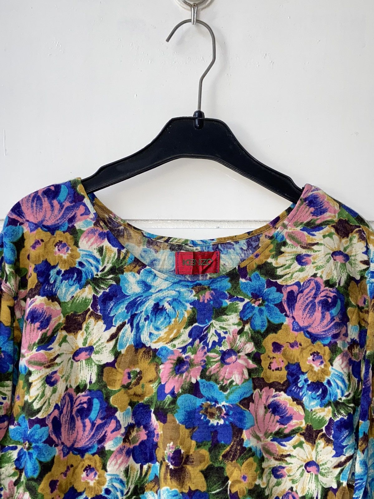 Kenzo KENZO Flower Patterned T-Shirt Size US XS / EU 42 / 0 - 4 Thumbnail