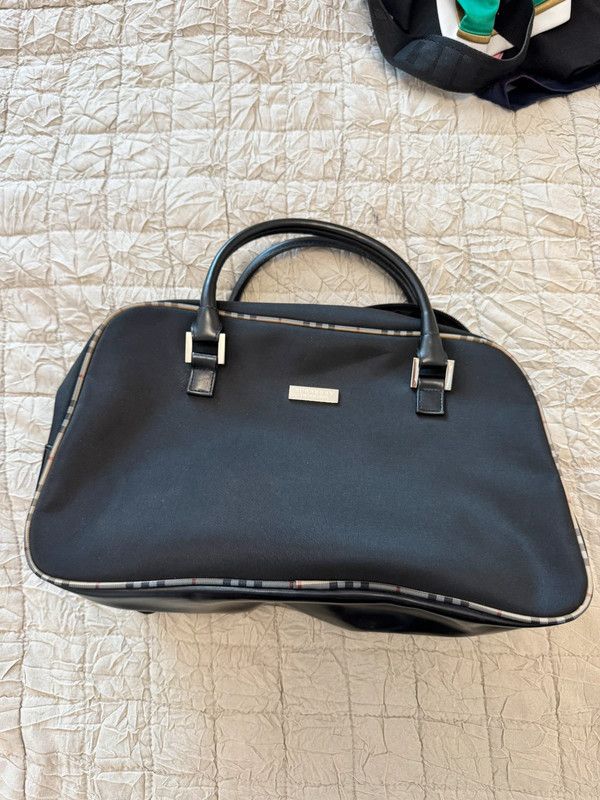 Burberry Burberry Fragrance Black Nova Check Hand Bag Size ONE SIZE - 1 Thumbnail