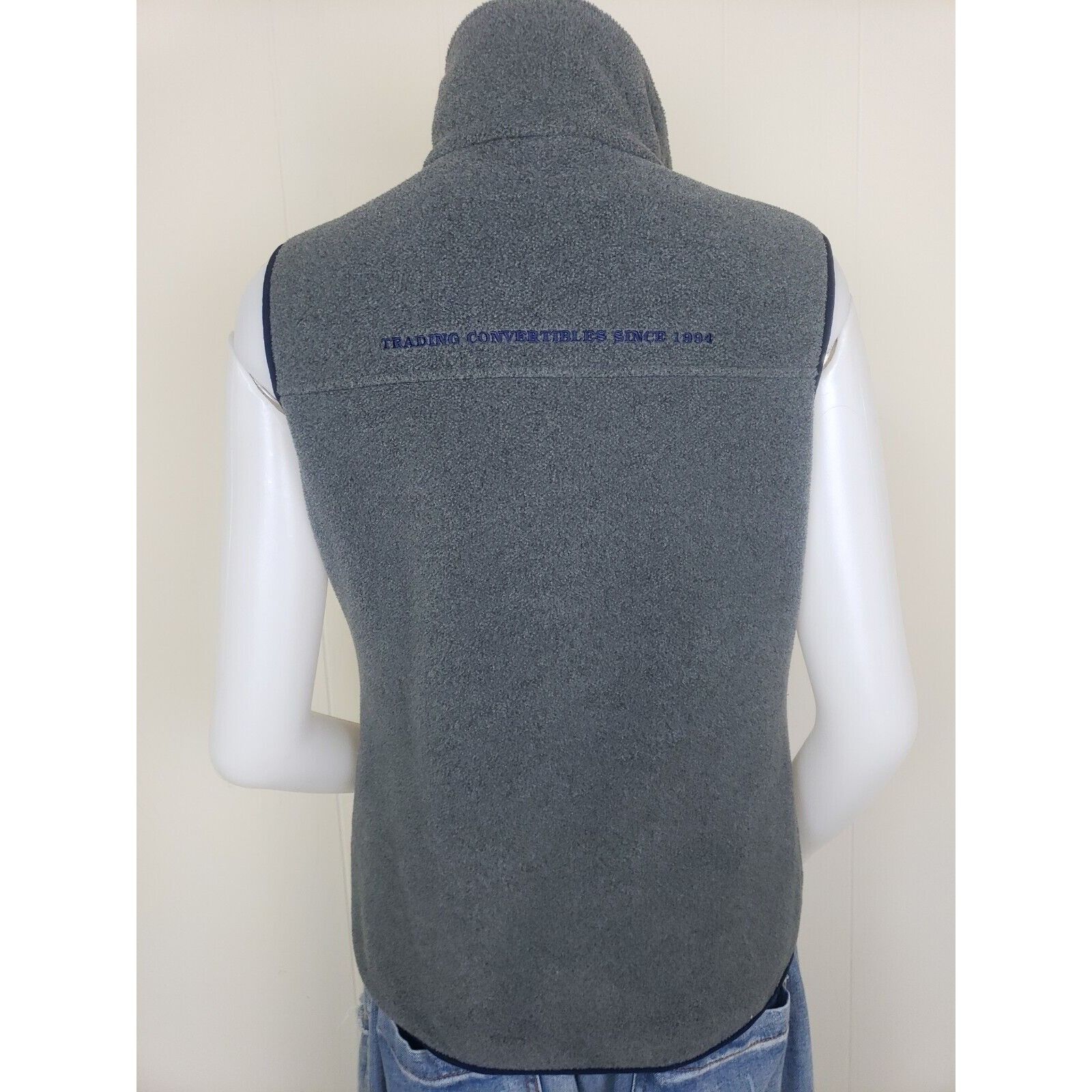 Patagonia Patagonia Synchilla Snap T Vest Womens S Full Zip Gray Blue Size S / US 4 / IT 40 - 2 Thumbnail