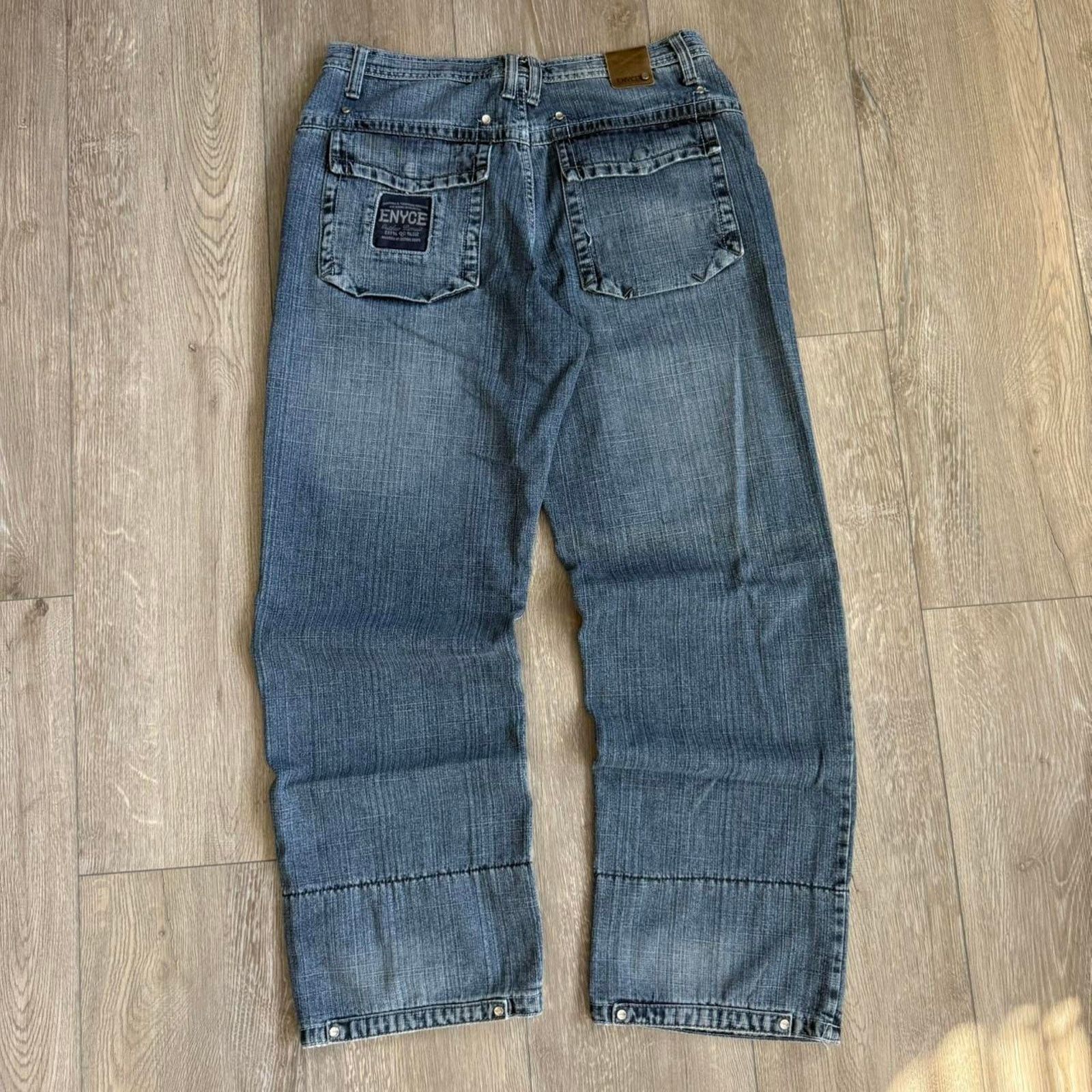 Enyce Vintage y2k enyce super baggy denim jeans Size US 38 / EU 54 - 1 Thumbnail