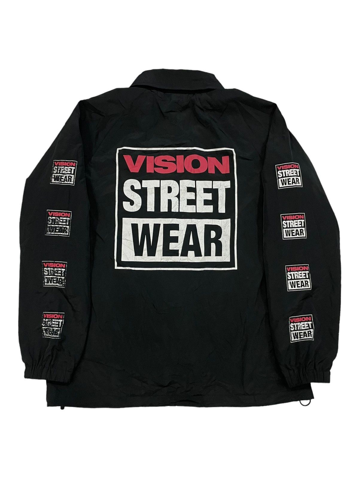 🔥Rare🔥 Vision Streetwear Printed Skate Button up Jacket