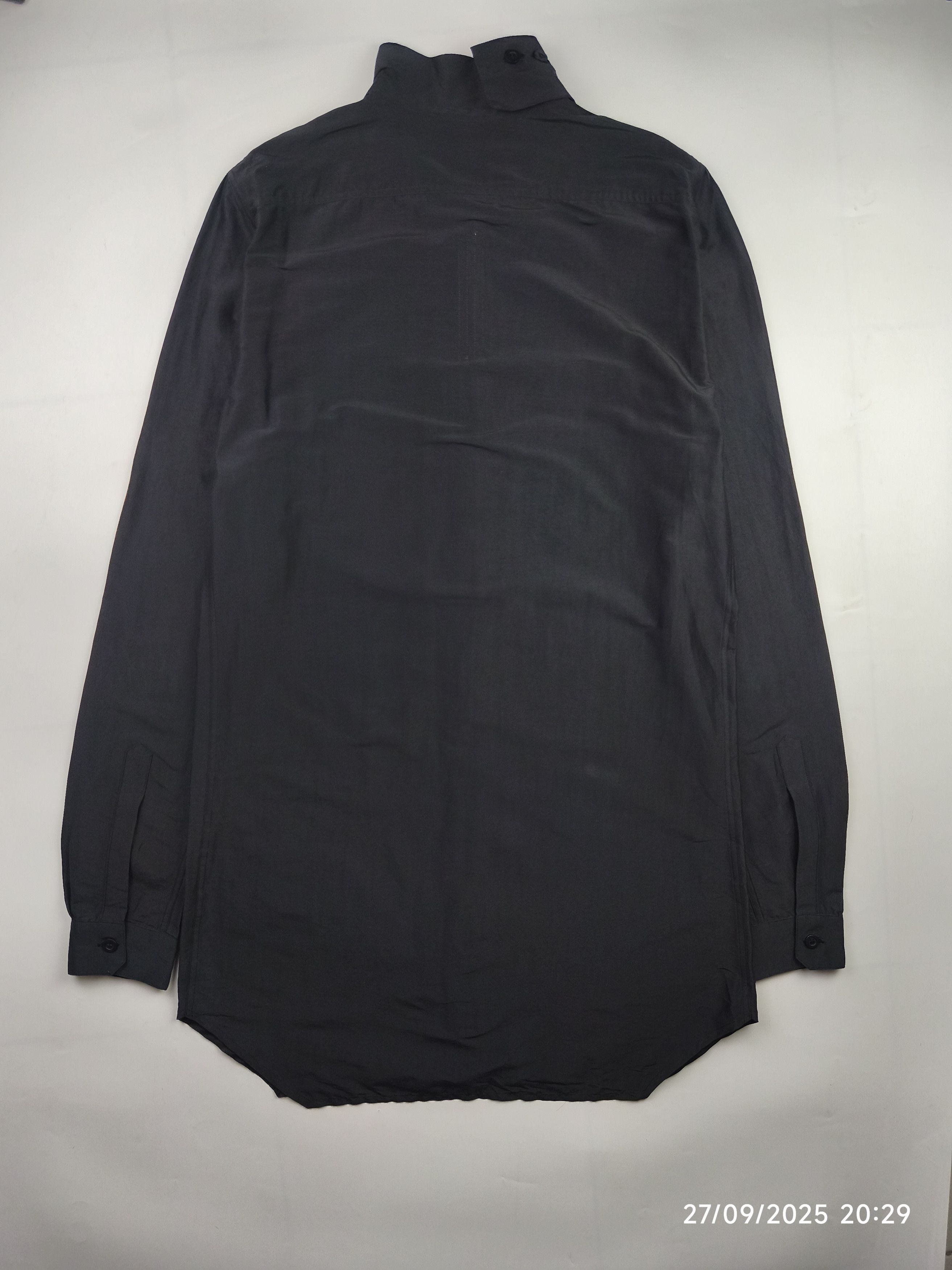 Rick Owens Rick owens mainline cyclops S/S 16 highneck silk shirt Size US M / EU 48-50 / 2 - 7 Thumbnail