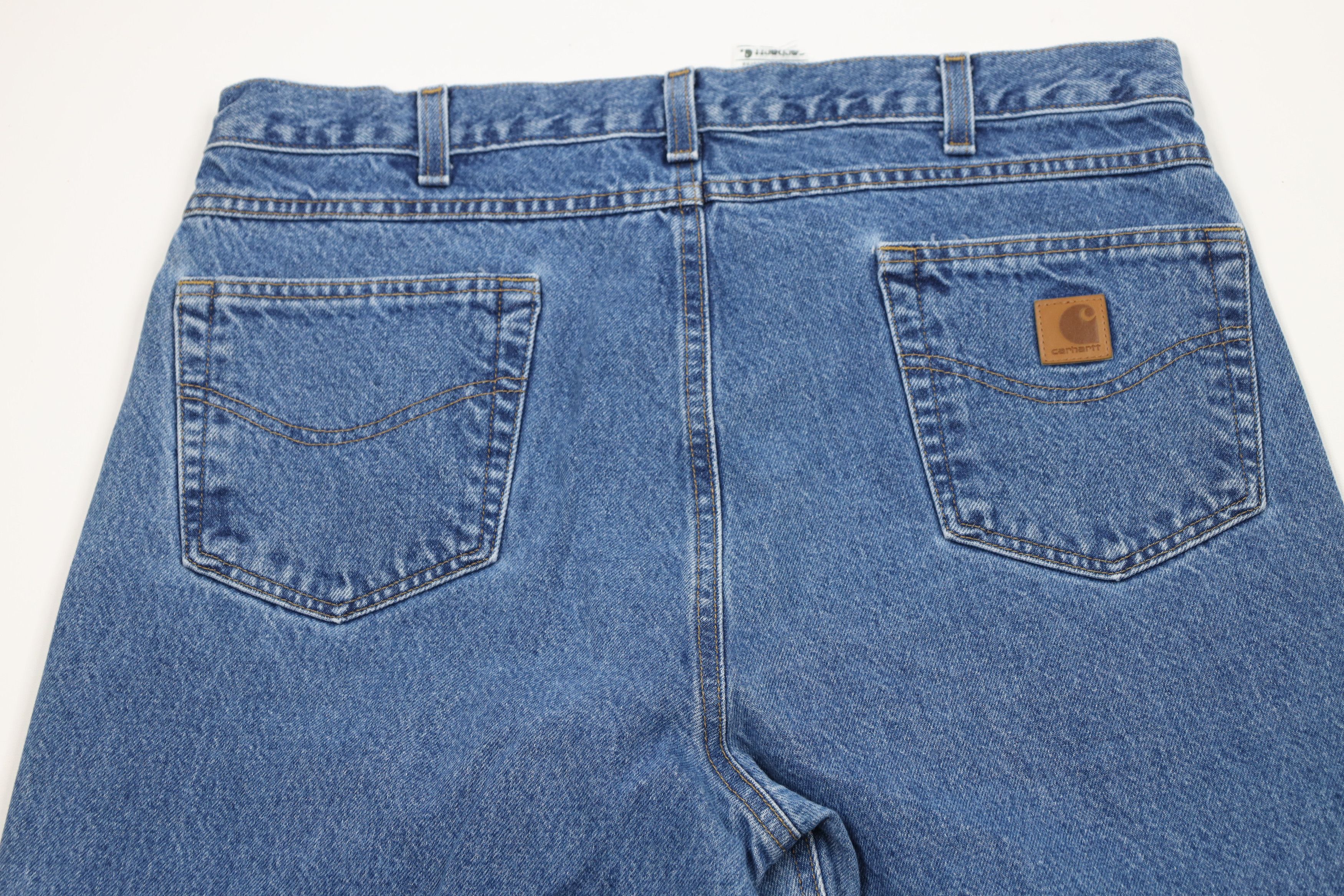 Carhartt Vintage Y2K Carhartt Traditional Fit Denim Jeans Blue Size US 38 / EU 54 - 10 Thumbnail