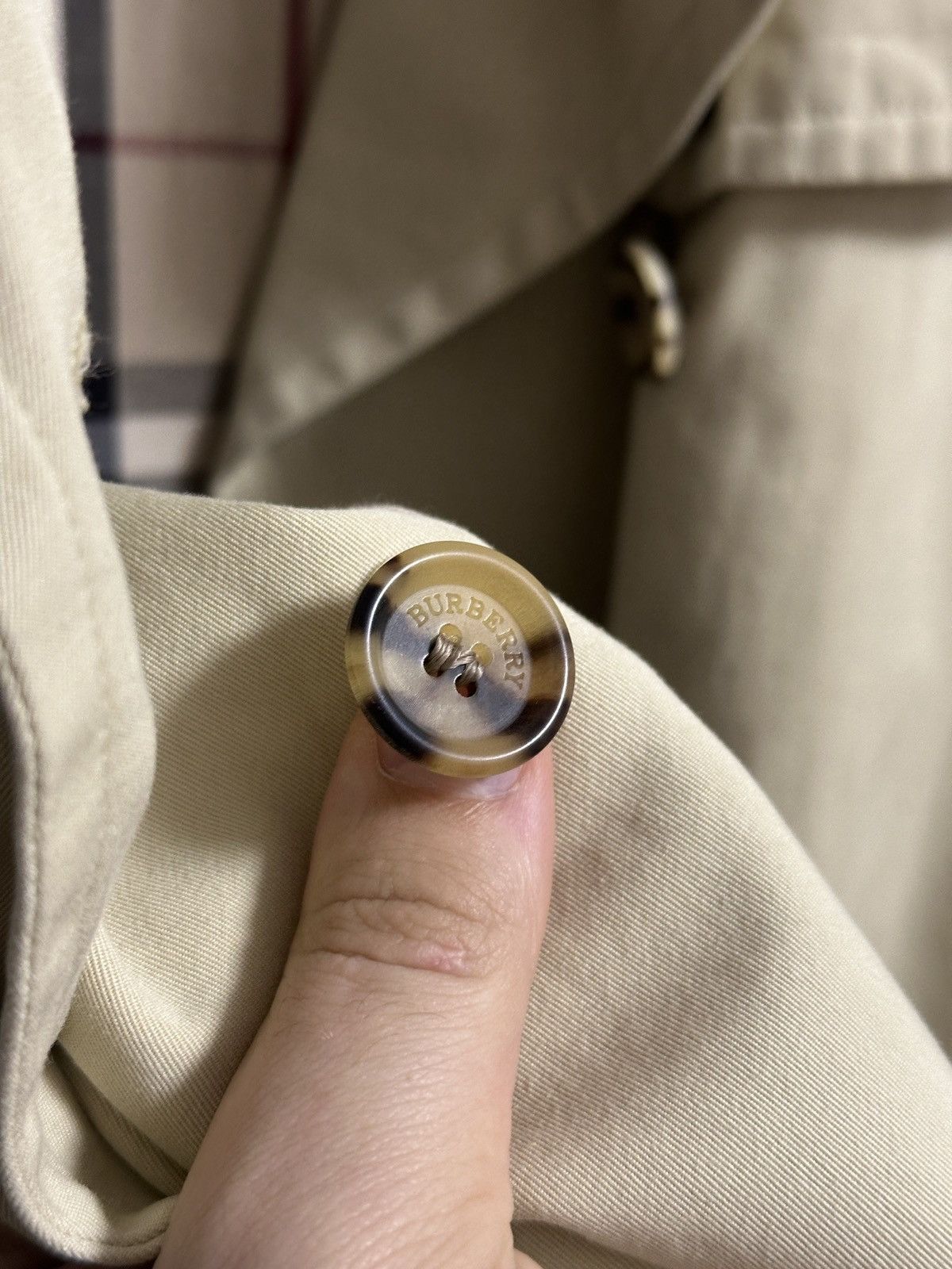 Burberry Rare Luxury Burberry WMN Coat Vintage Nova Check Size ONE SIZE - 7 Thumbnail